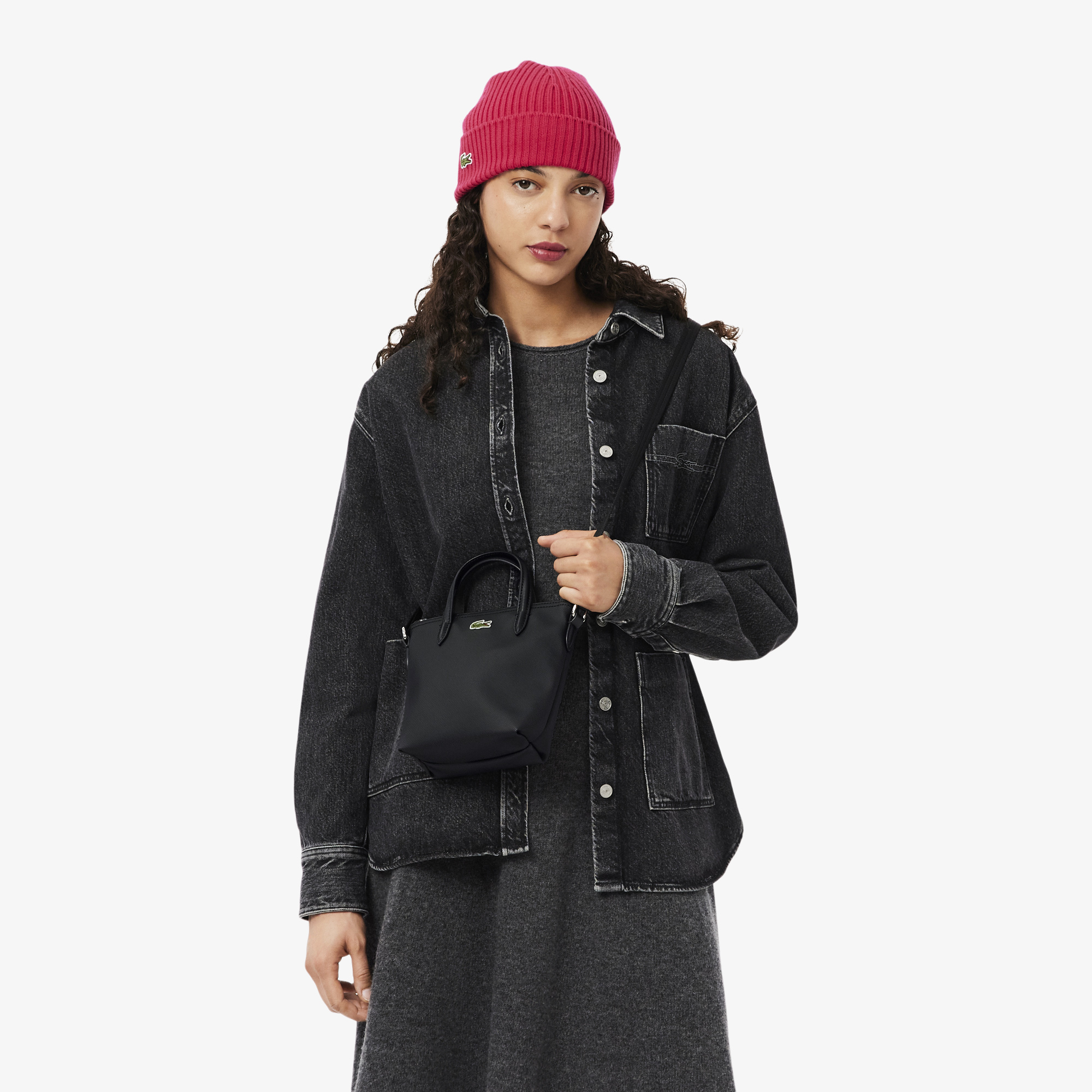 Túi Tote Lacoste Nữ L.12.12 Concept Size Mini