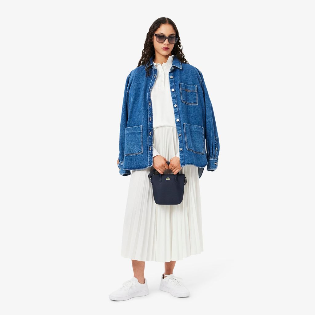 Túi Tote Lacoste Nữ L.12.12 Concept Size Mini