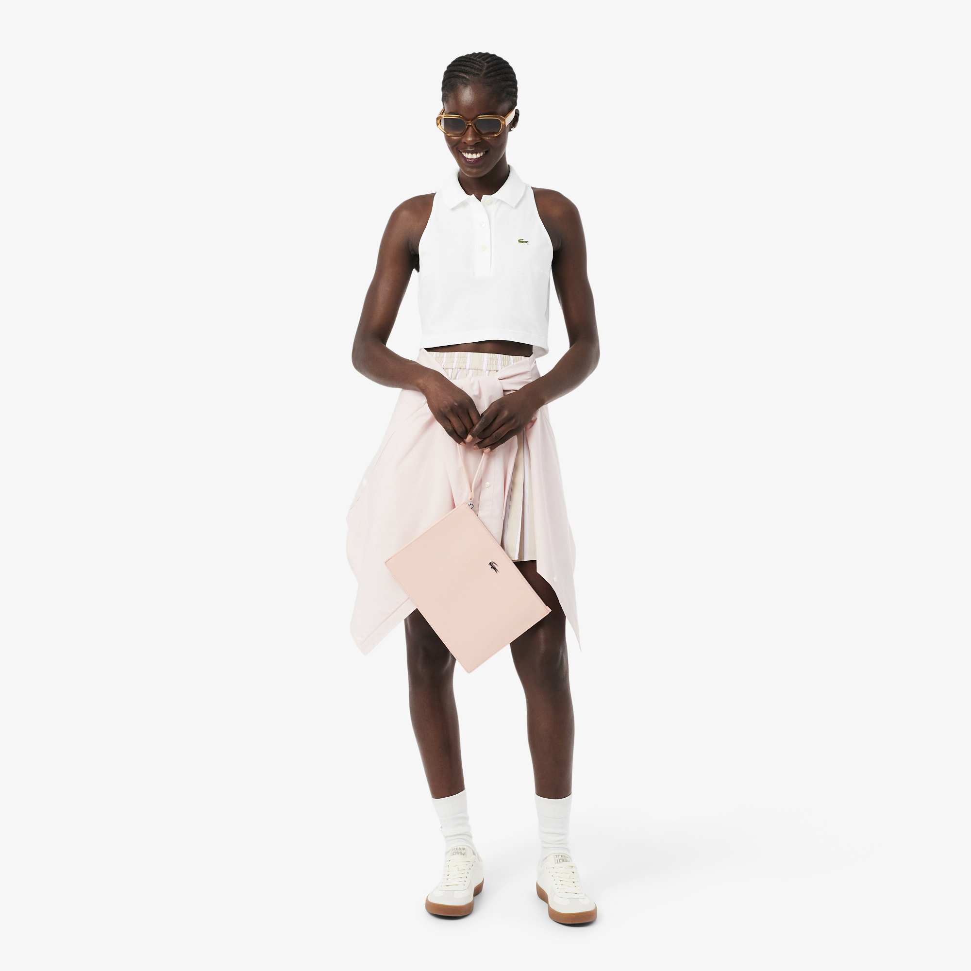 Ví Cầm Tay Lacoste Nữ Anna Canvas