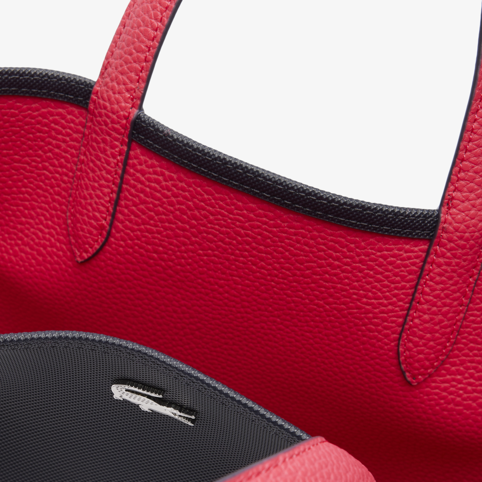 Túi Xách Lacoste Nữ Anna Chất Liệu Coated Canvas Có Thể Lộn Mặt Trái