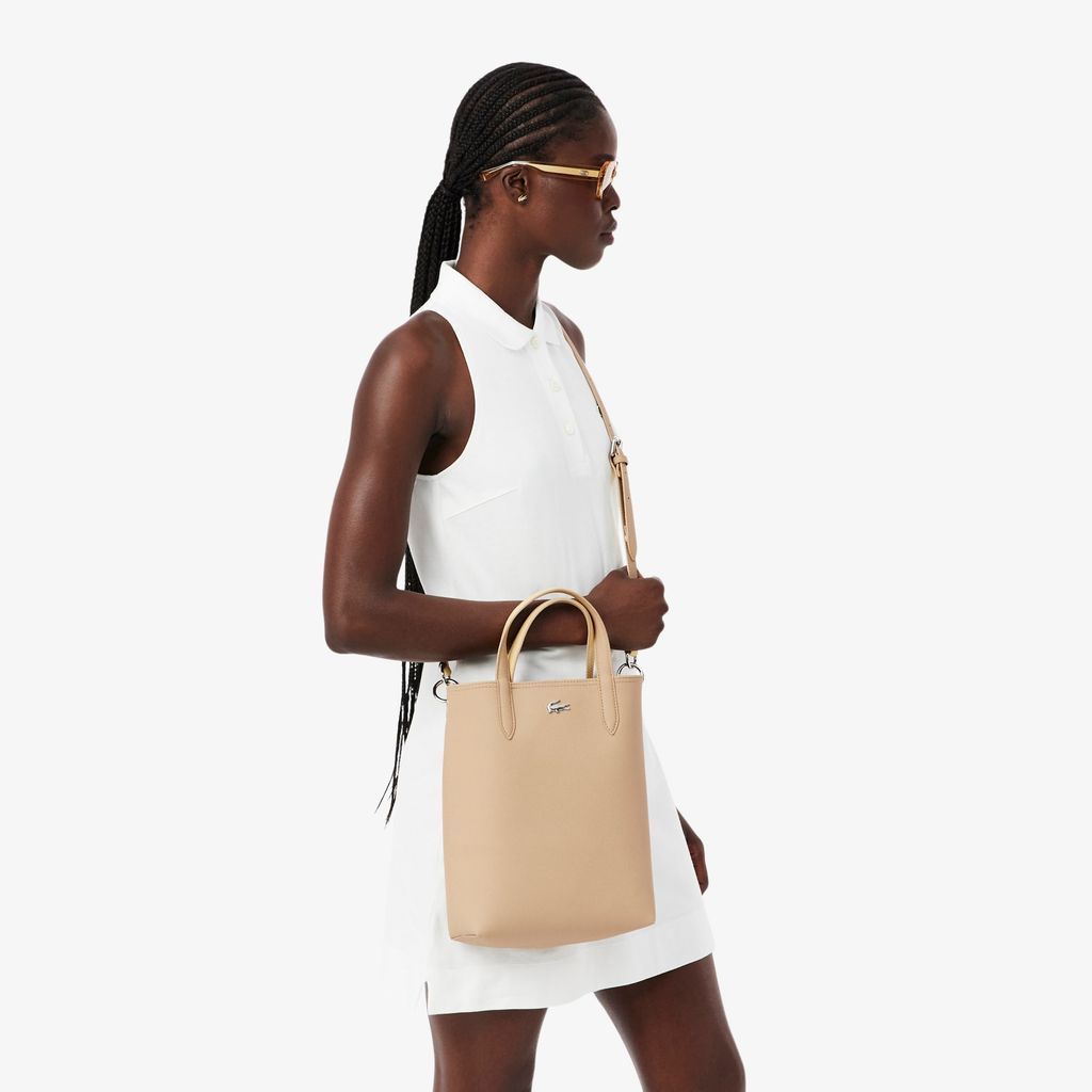 Túi Xách Lacoste Nữ Anna Chất Liệu Coated Canvas Có Thể Lộn Mặt Trái