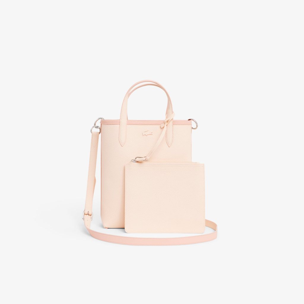 Túi Xách Lacoste Nữ Anna Chất Liệu Coated Canvas Có Thể Lộn Mặt Trái