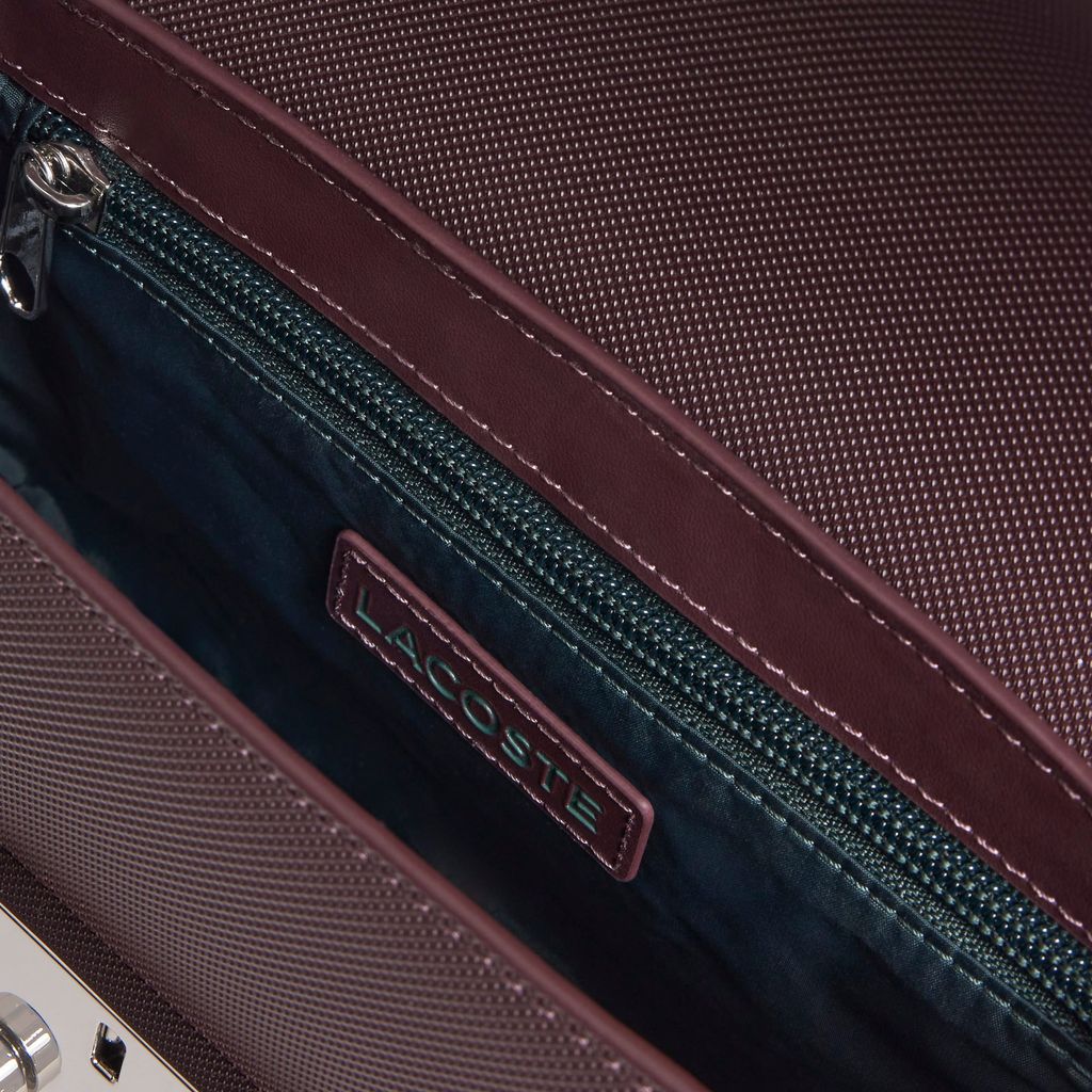 Túi Đeo Chéo Lacoste Nữ Daily City  Có Nắp Đóng