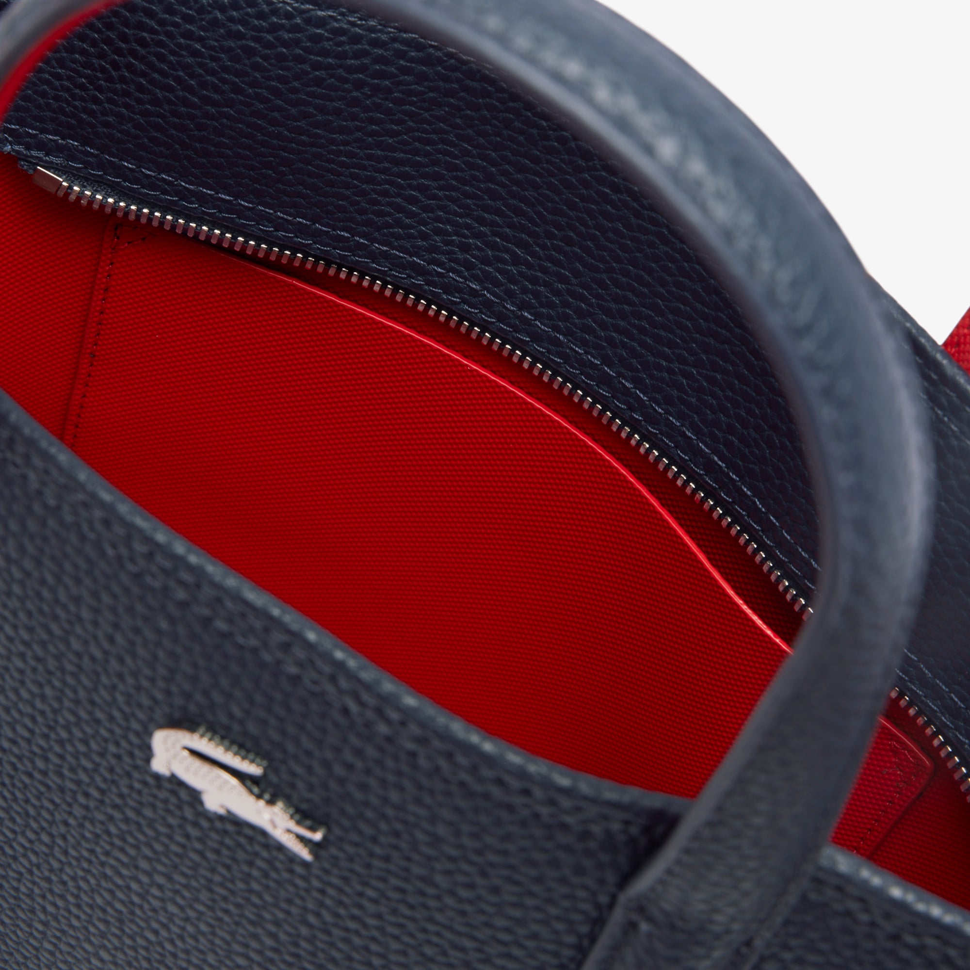 Tote Túi Tote Lacoste Nữ Anna Hai Mặt Dáng Đứng