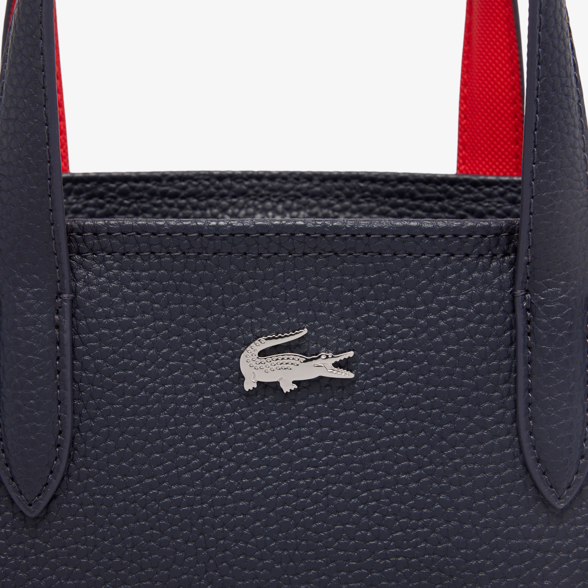 Tote Túi Tote Lacoste Nữ Anna Hai Mặt Dáng Đứng