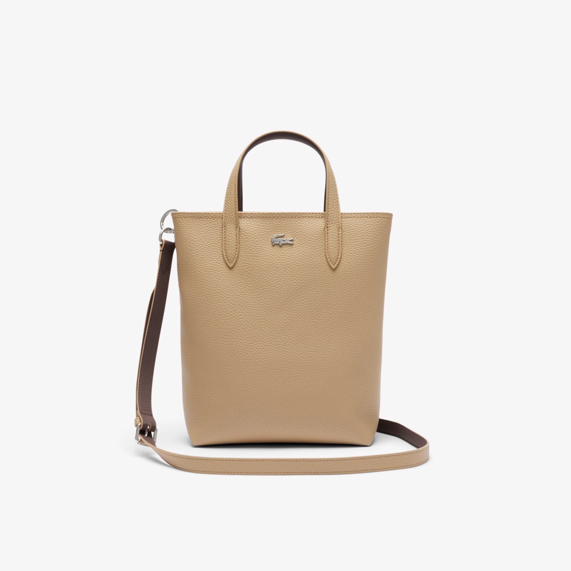 Tote Túi Tote Lacoste Nữ Anna Hai Mặt Dáng Đứng