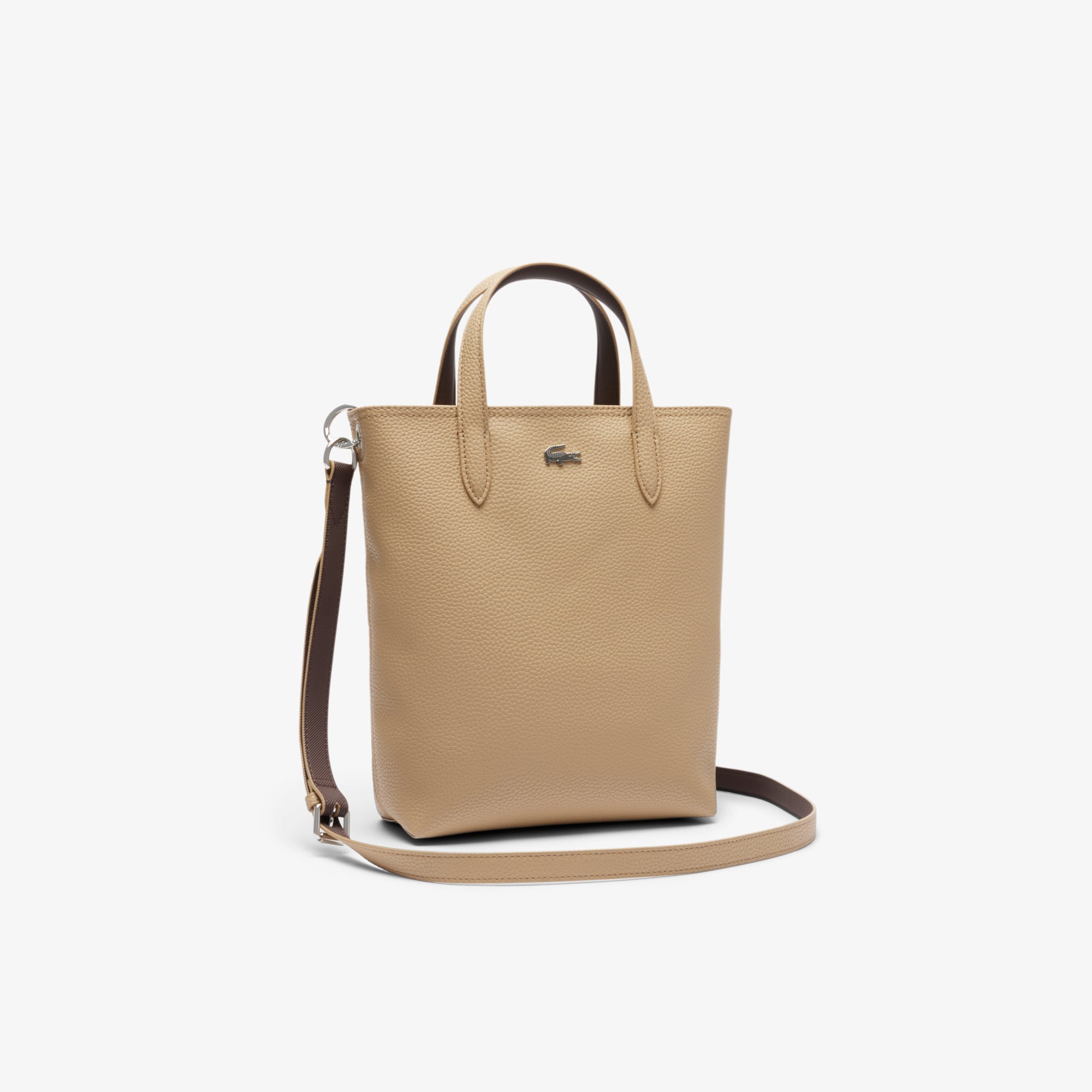 Tote Túi Tote Lacoste Nữ Anna Hai Mặt Dáng Đứng