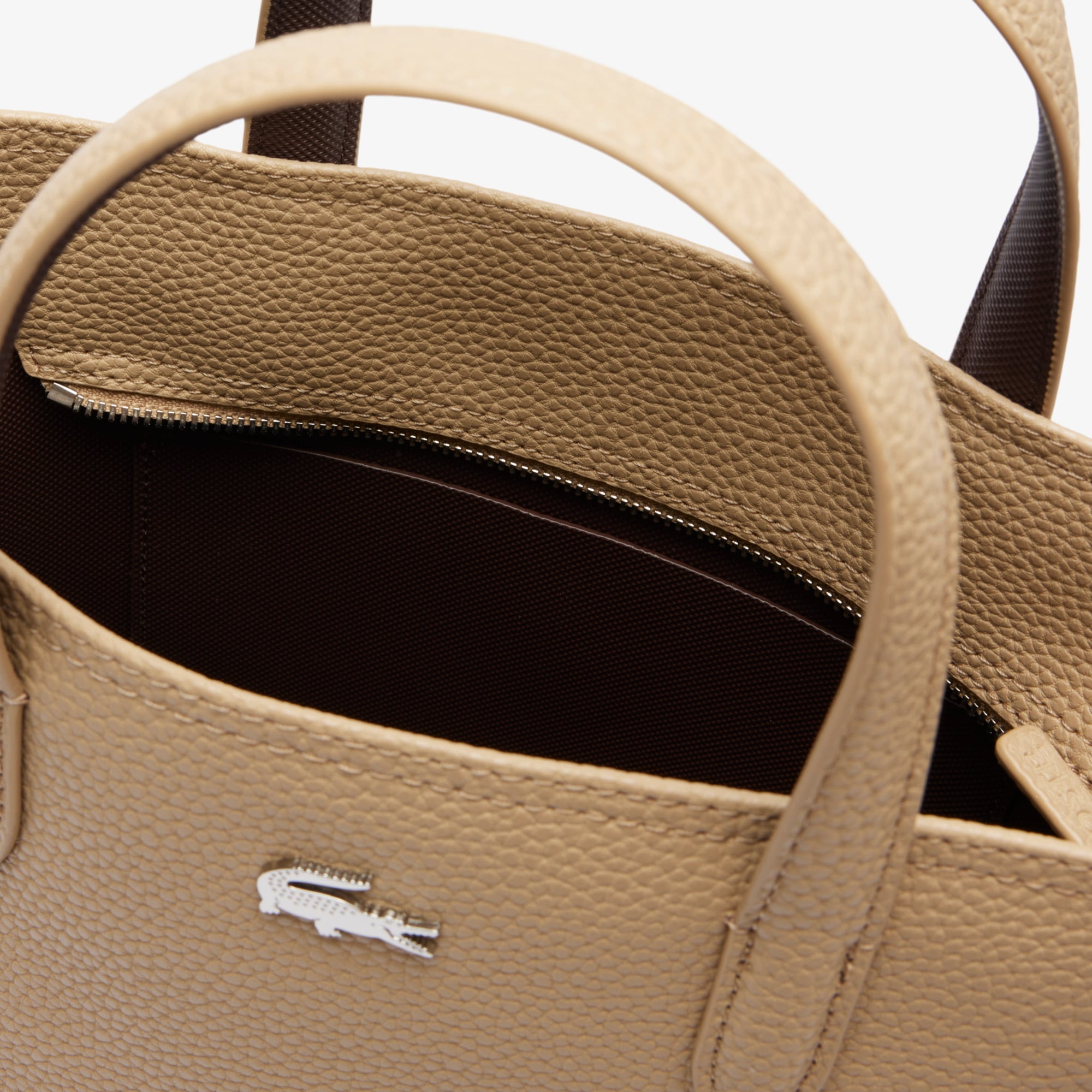 Tote Túi Tote Lacoste Nữ Anna Hai Mặt Dáng Đứng