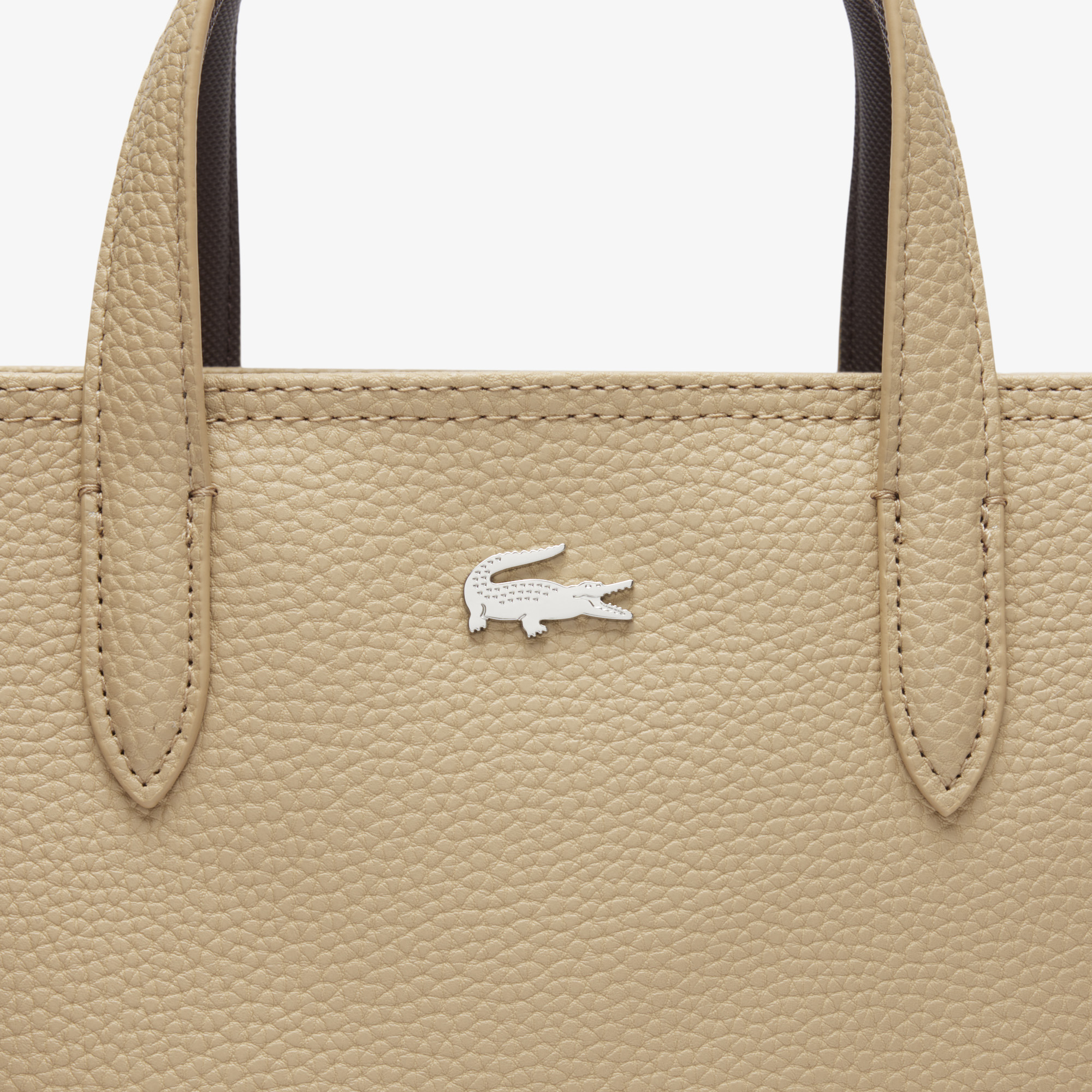 Tote Túi Tote Lacoste Nữ Anna Hai Mặt Dáng Đứng