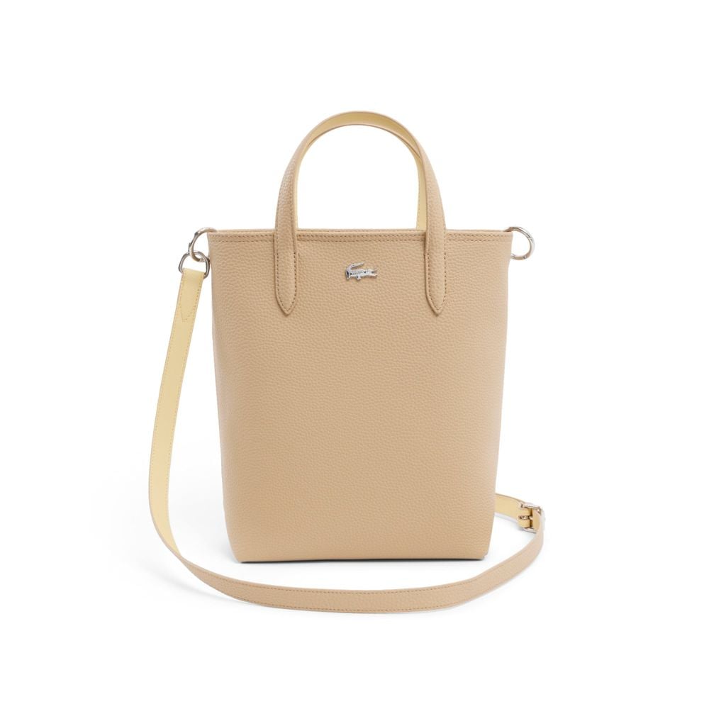 Tote Túi Tote Lacoste Nữ Anna Hai Mặt Dáng Đứng