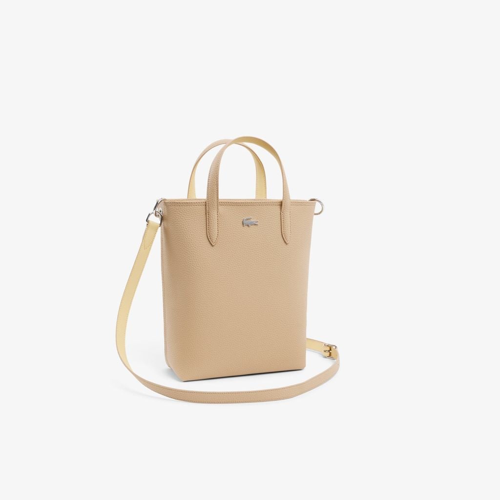 Tote Túi Tote Lacoste Nữ Anna Hai Mặt Dáng Đứng