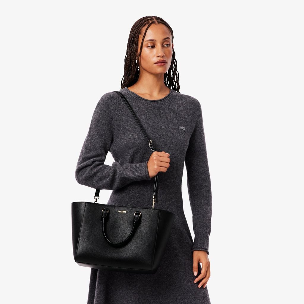 Túi Tote Lacoste Nữ Champs-Élysées Size Trung