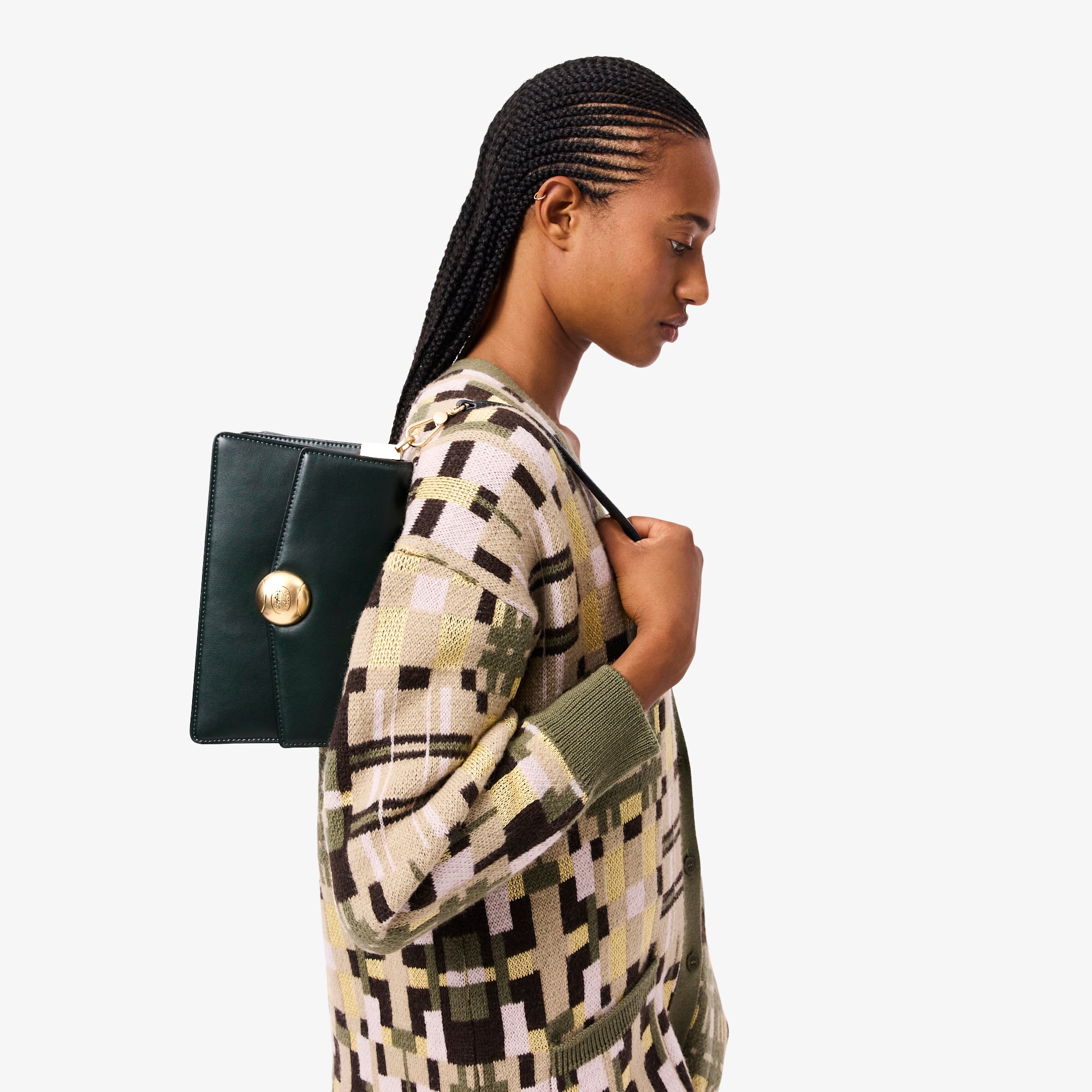 Túi Đeo Vai Lacoste Nữ Tennis Bliss Size Trung