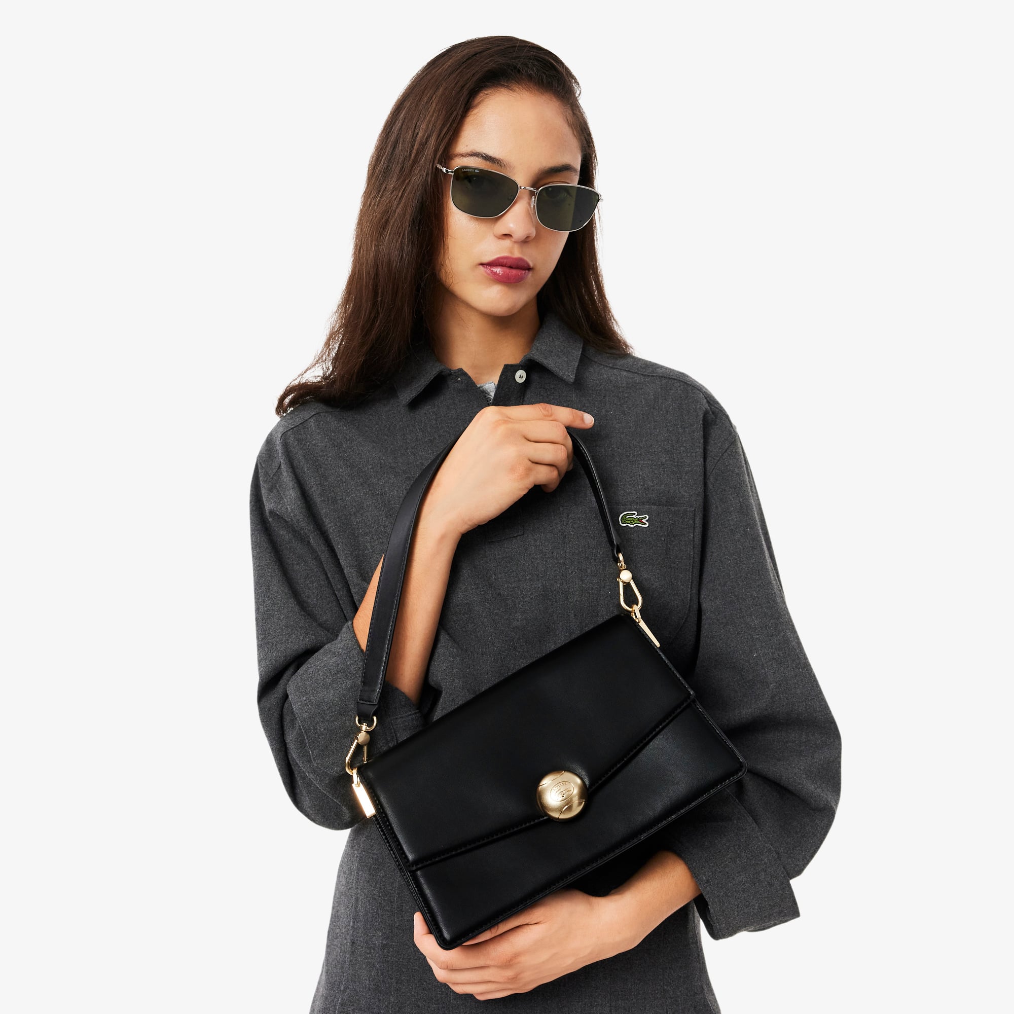 Túi Đeo Vai Lacoste Nữ Tennis Bliss Size Lớn