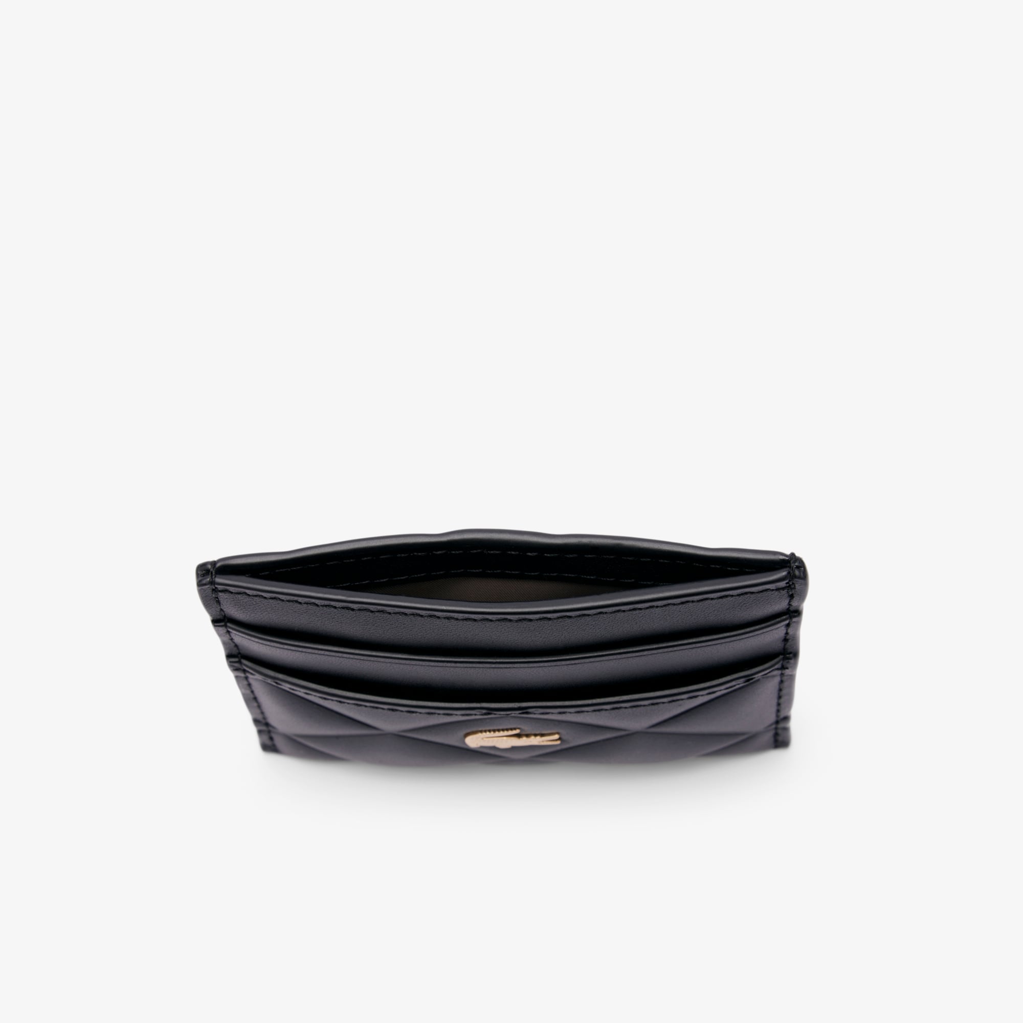 Ví Đựng Thẻ Lacoste Nữ Chất Liệu Da Cá Sấu