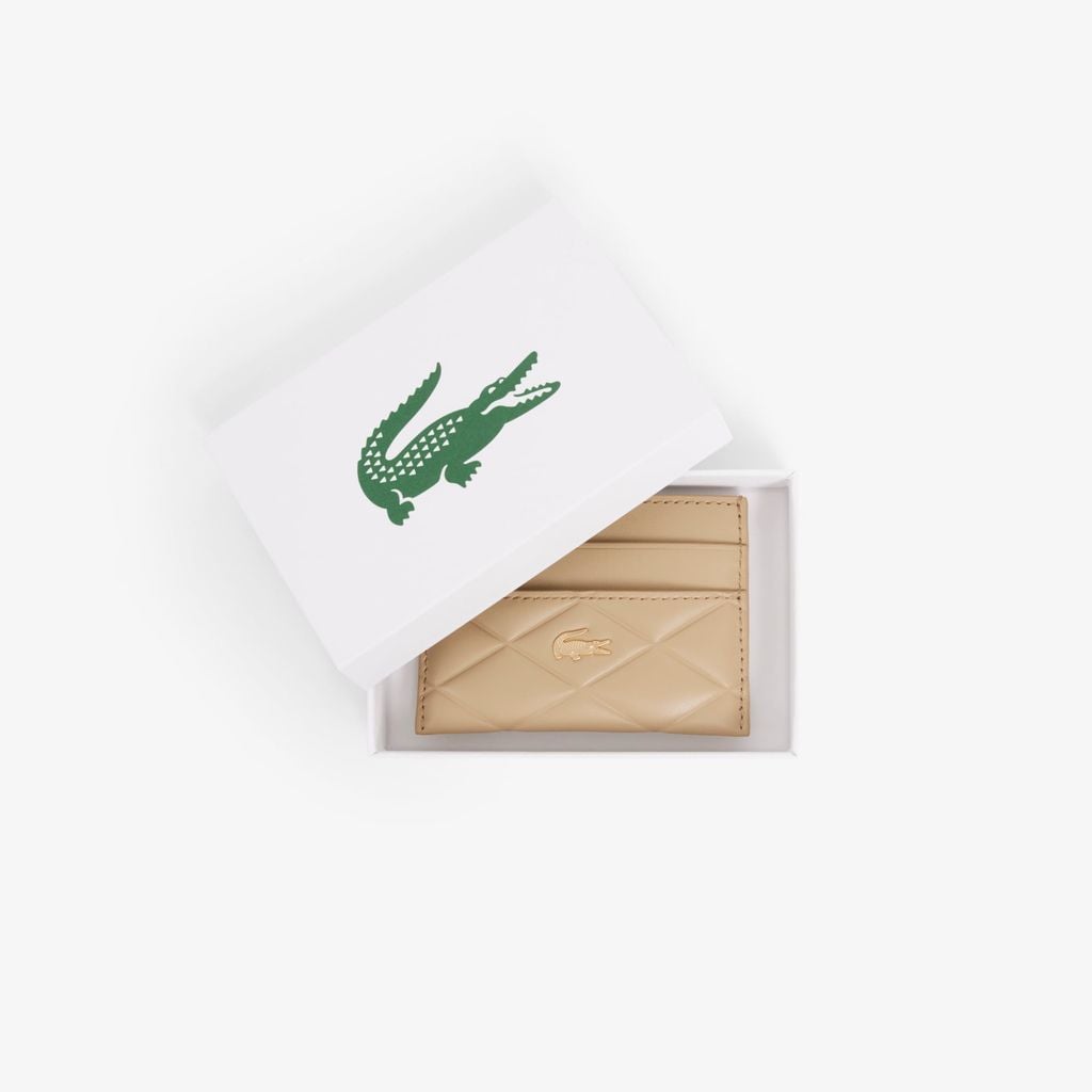 Ví Đựng Thẻ Lacoste Nữ Crocodelle