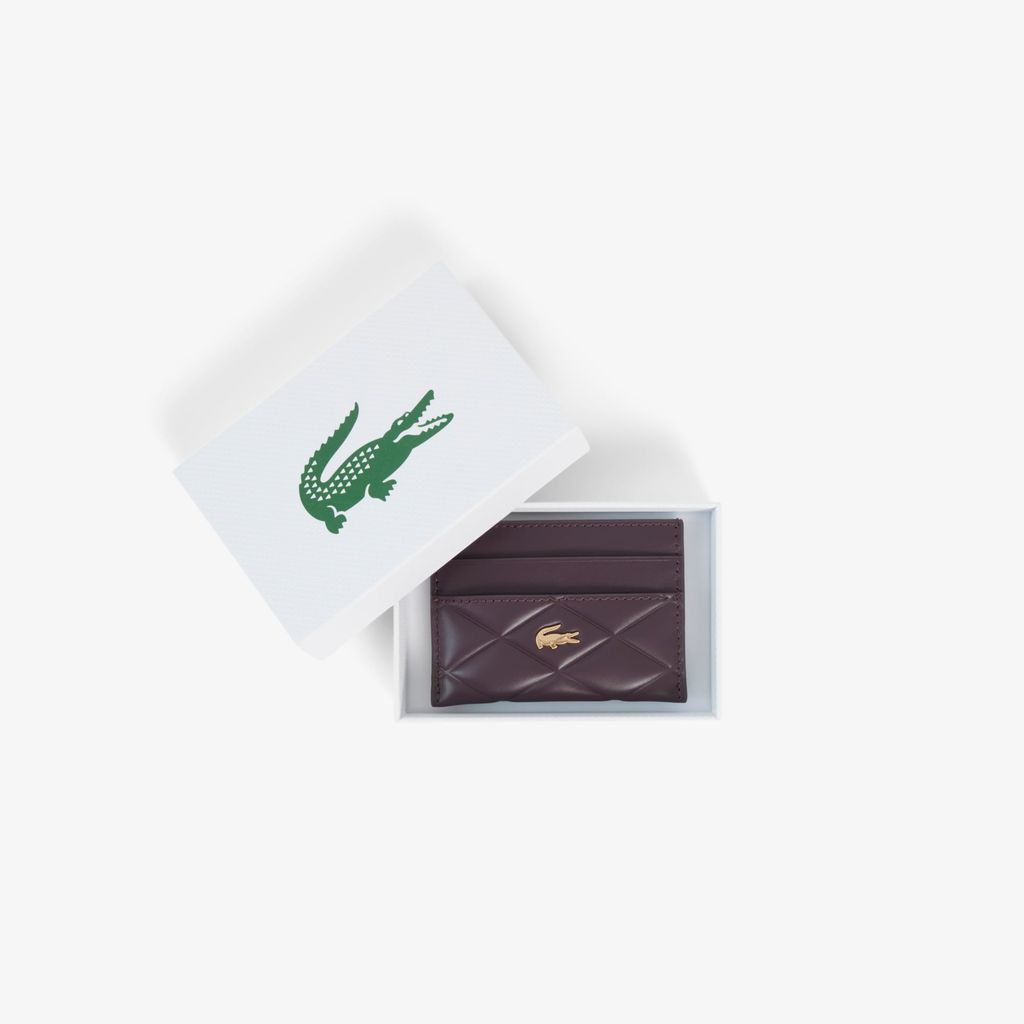 Ví Đựng Thẻ Lacoste Nữ Crocodelle