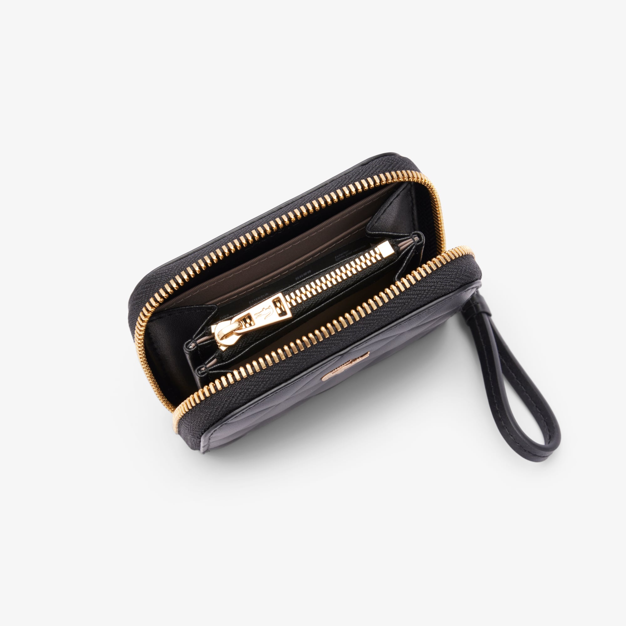 Ví Đựng Tiền Xu Lacoste Nữ Chất Liệu Da Cá Sấu Cỡ Nhỏ