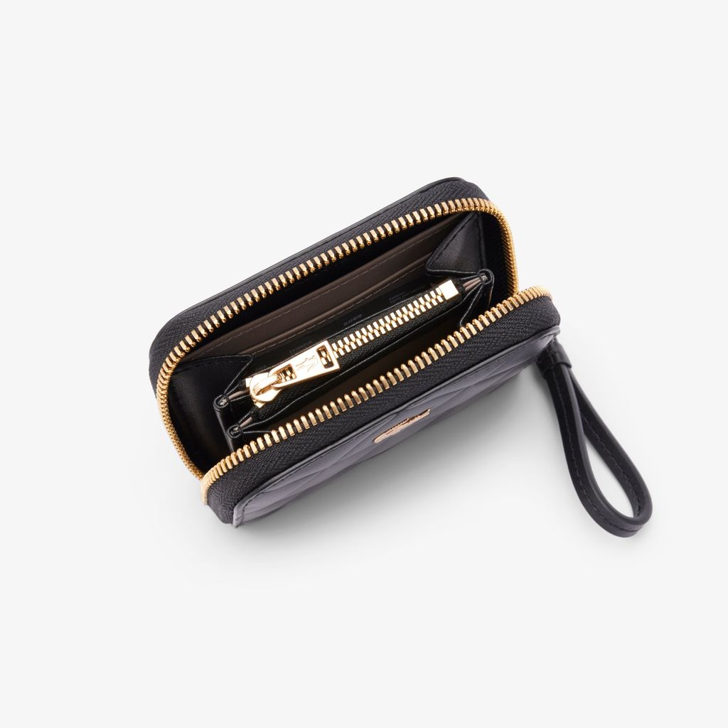 Ví Đựng Tiền Xu Lacoste Nữ Chất Liệu Da Cá Sấu Cỡ Nhỏ