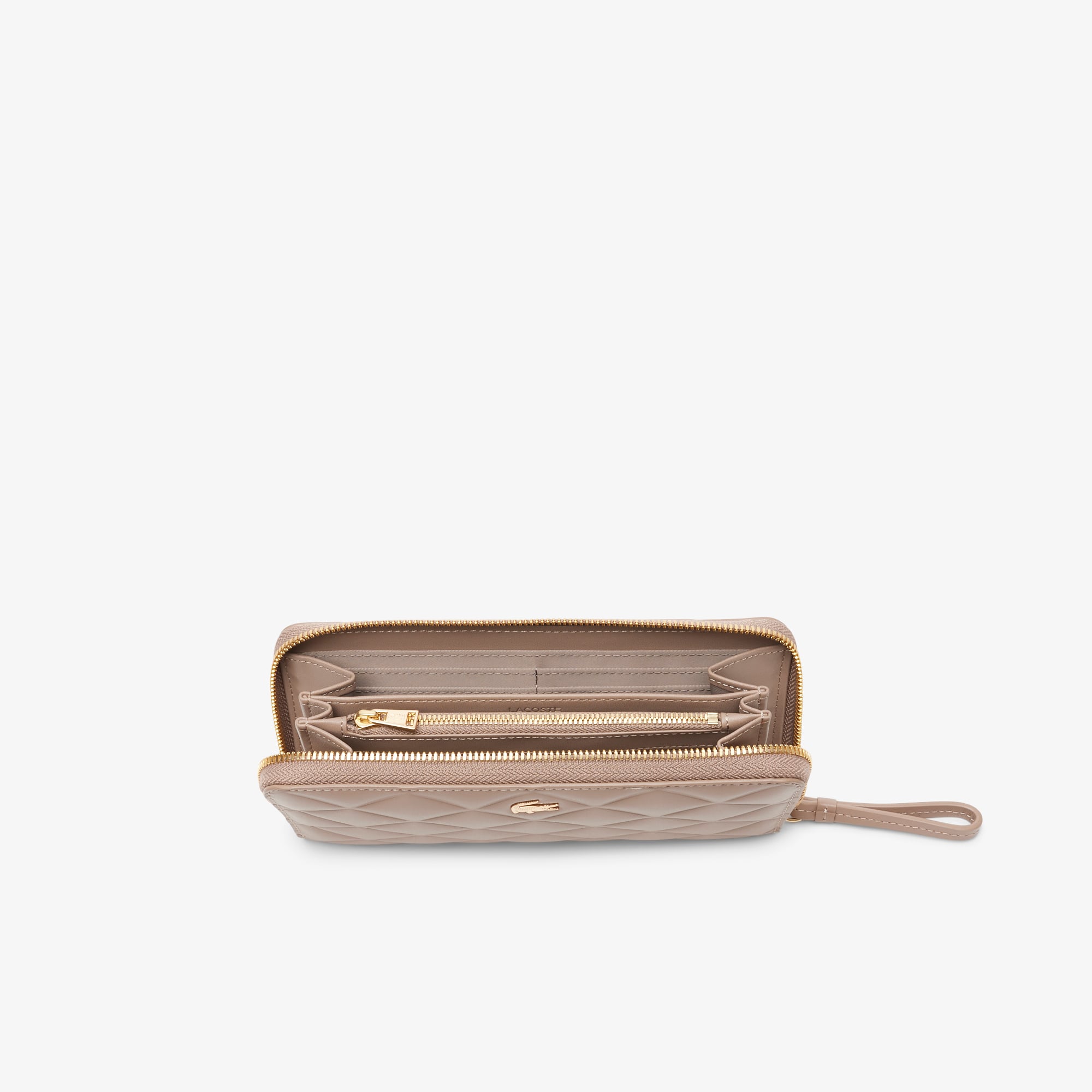 Ví Lacoste Nữ Chất Liệu Da Cá Sấu Cỡ Lớn