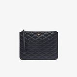 Clutch Lacoste Nữ Da Cá Sấu