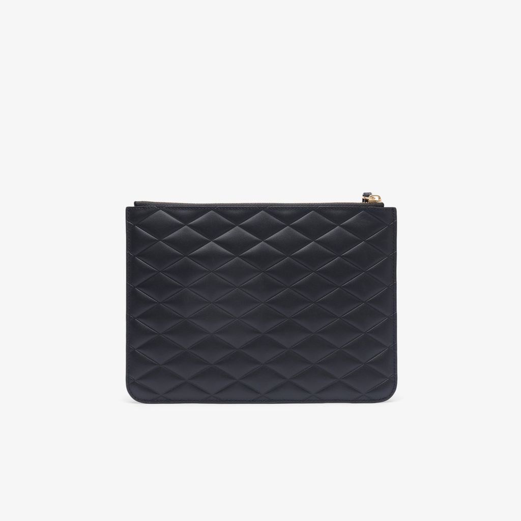 Clutch Lacoste Nữ Da Cá Sấu