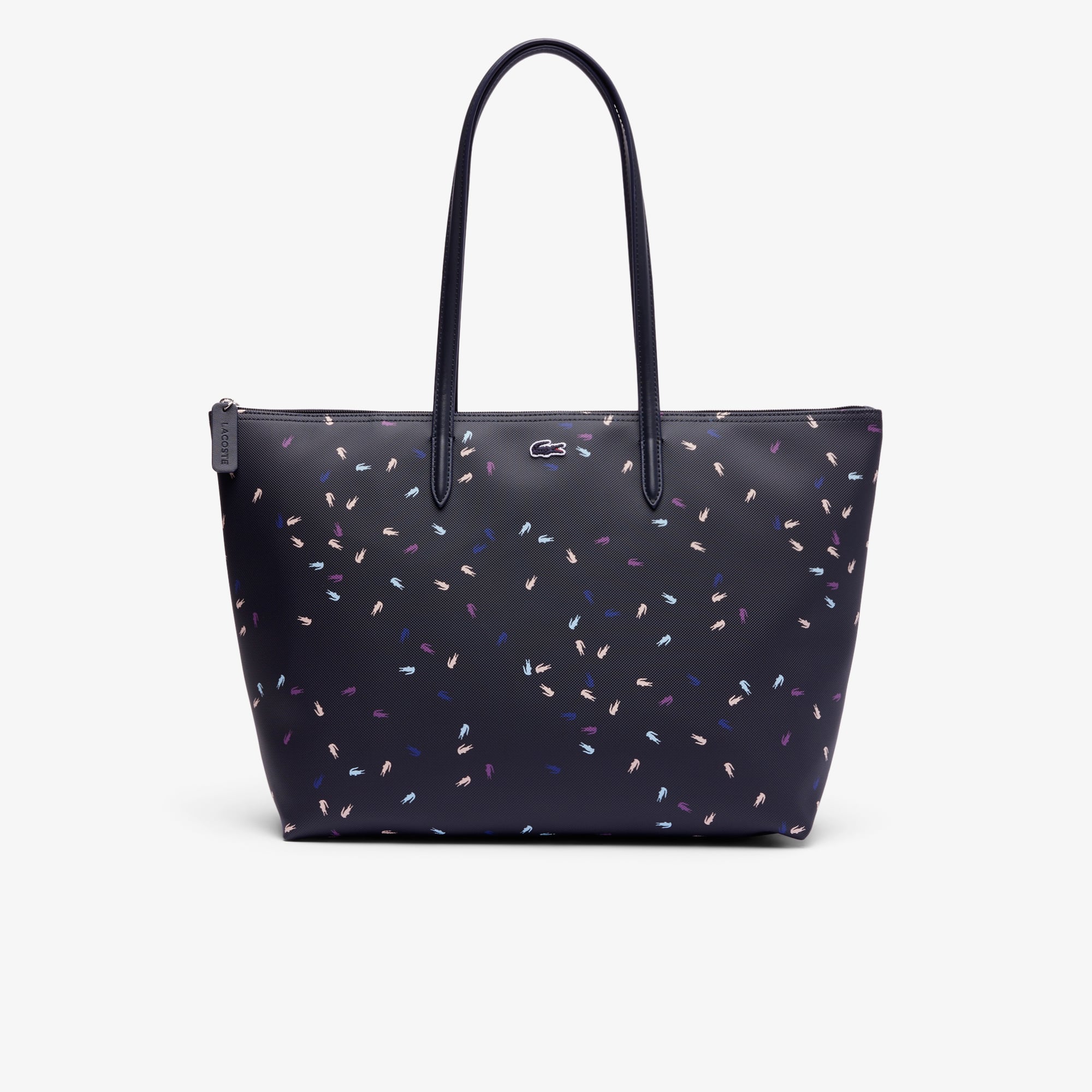 Túi Tote Lacoste Nữ L.12.12 Crocodile Size Lớn