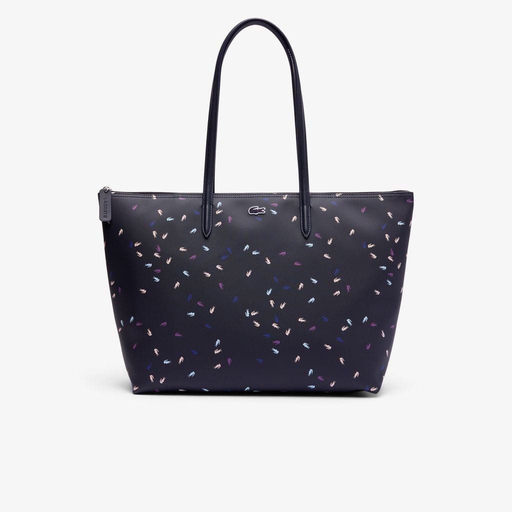 Túi Tote Lacoste Nữ L.12.12 Crocodile Size Lớn