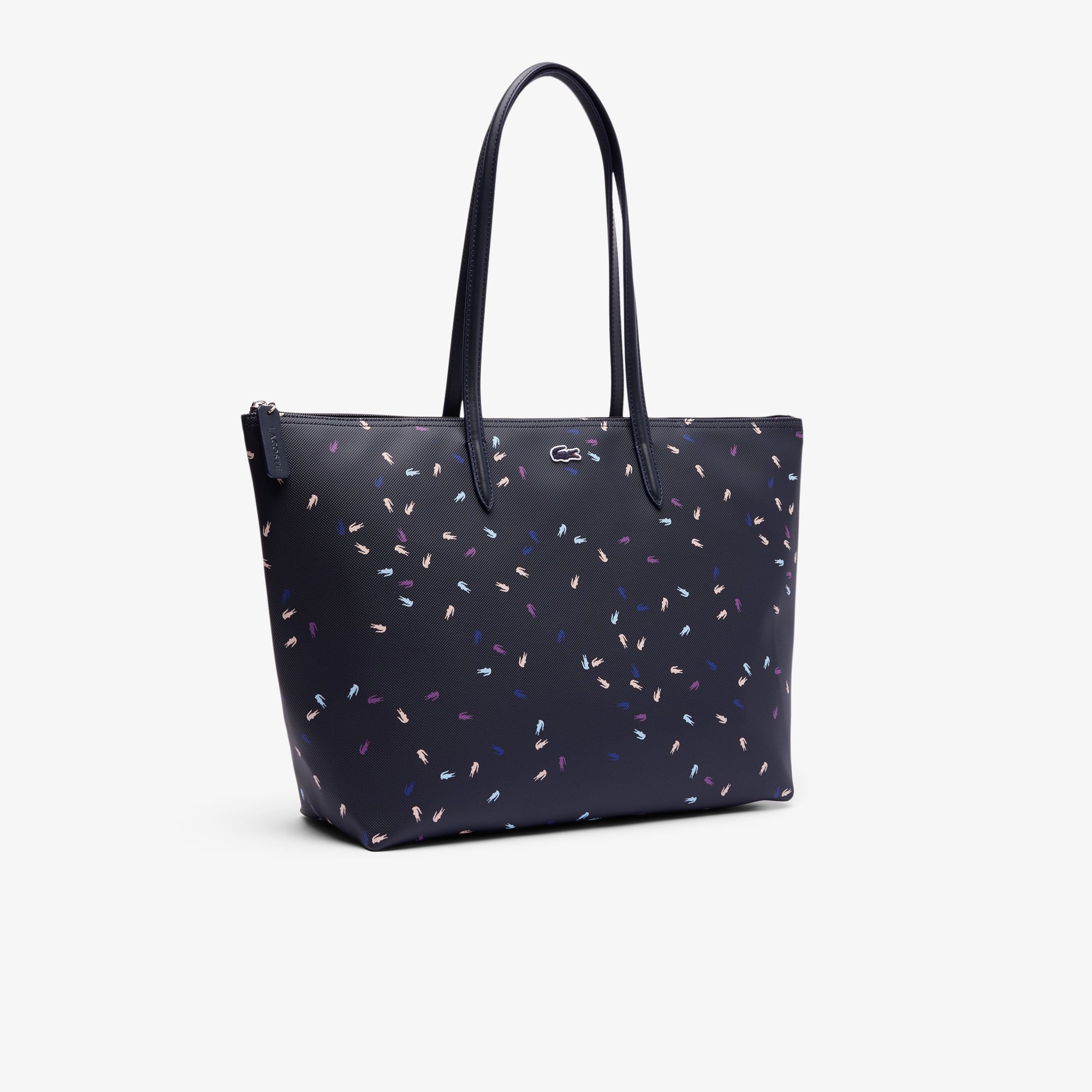 Túi Tote Lacoste Nữ L.12.12 Crocodile Size Lớn