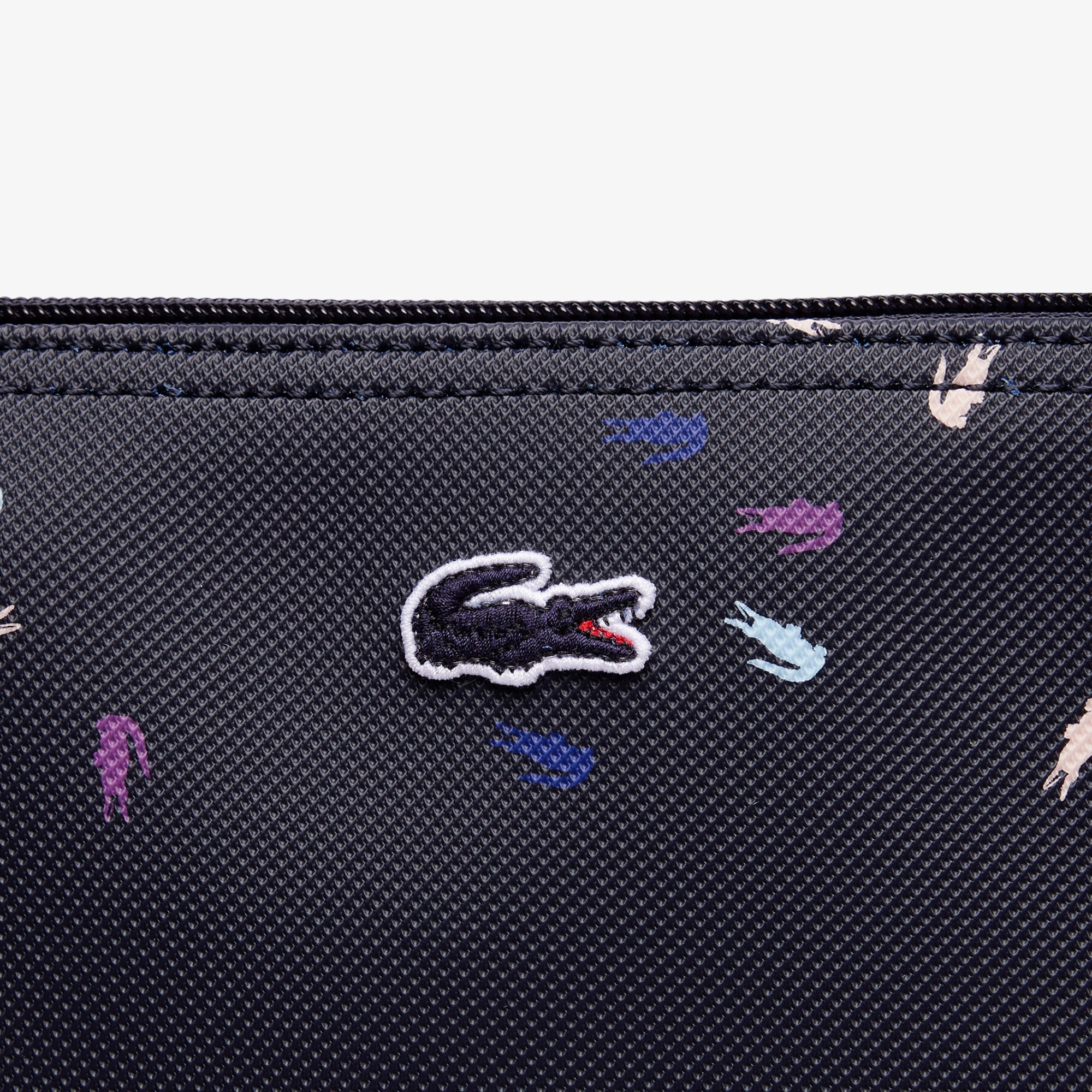 Túi Tote Lacoste Nữ L.12.12 Crocodile Size Lớn