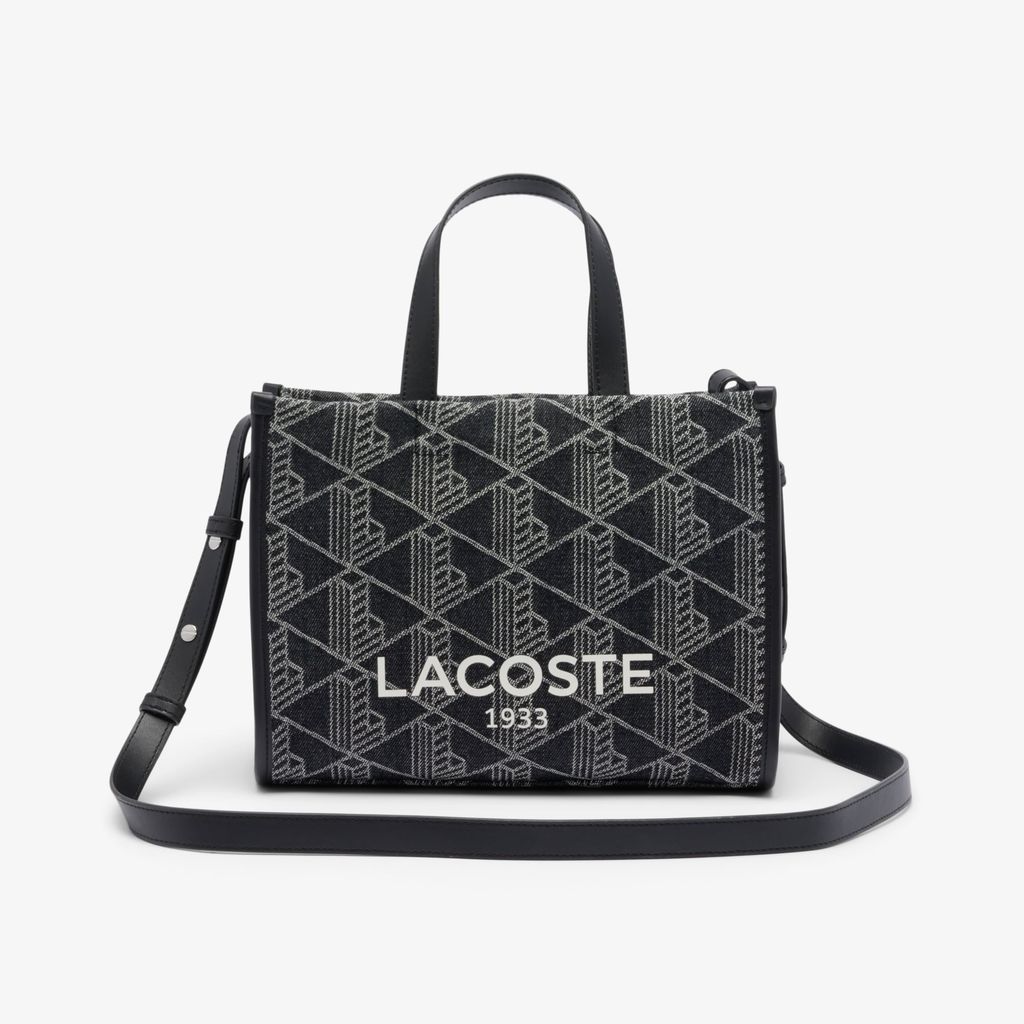 Túi Tote Lacoste Nữ Jacquard Heritage Size Nhỏ