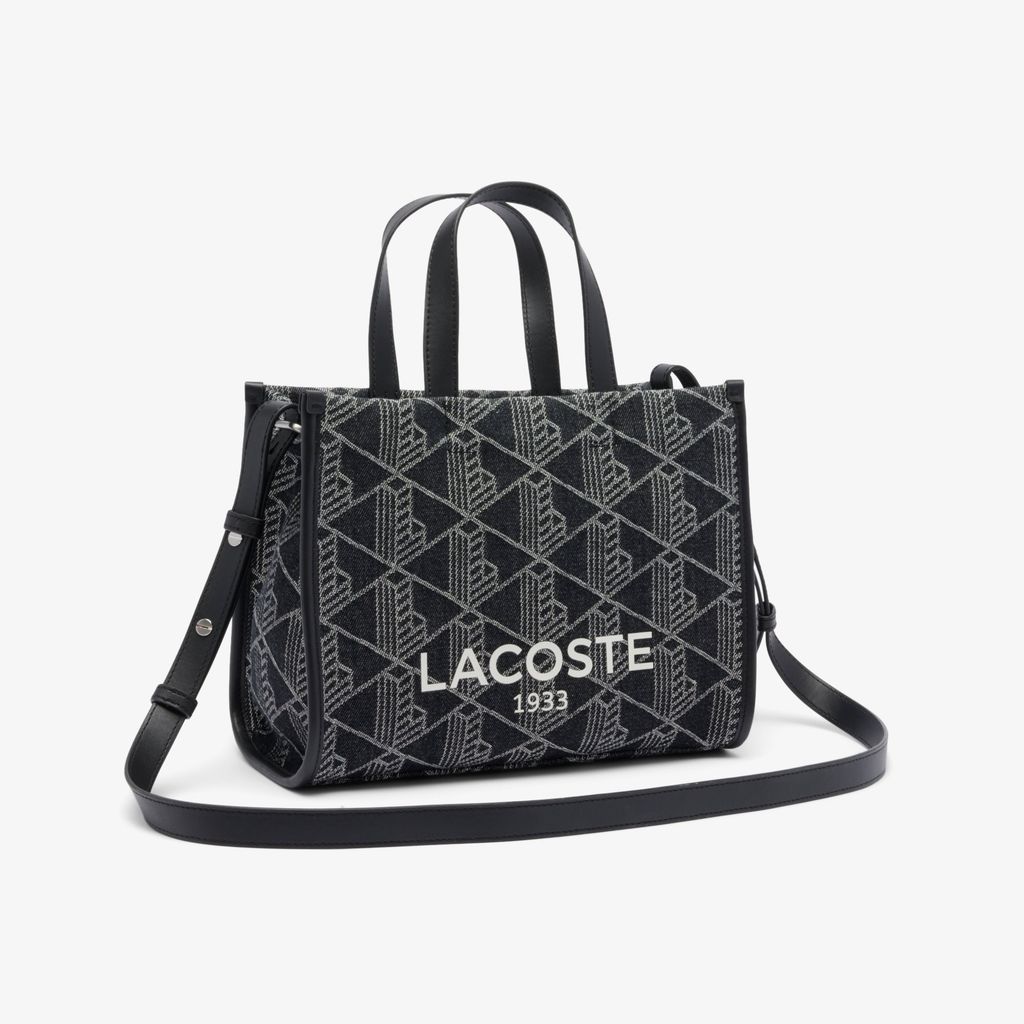 Túi Tote Lacoste Nữ Jacquard Heritage Size Nhỏ