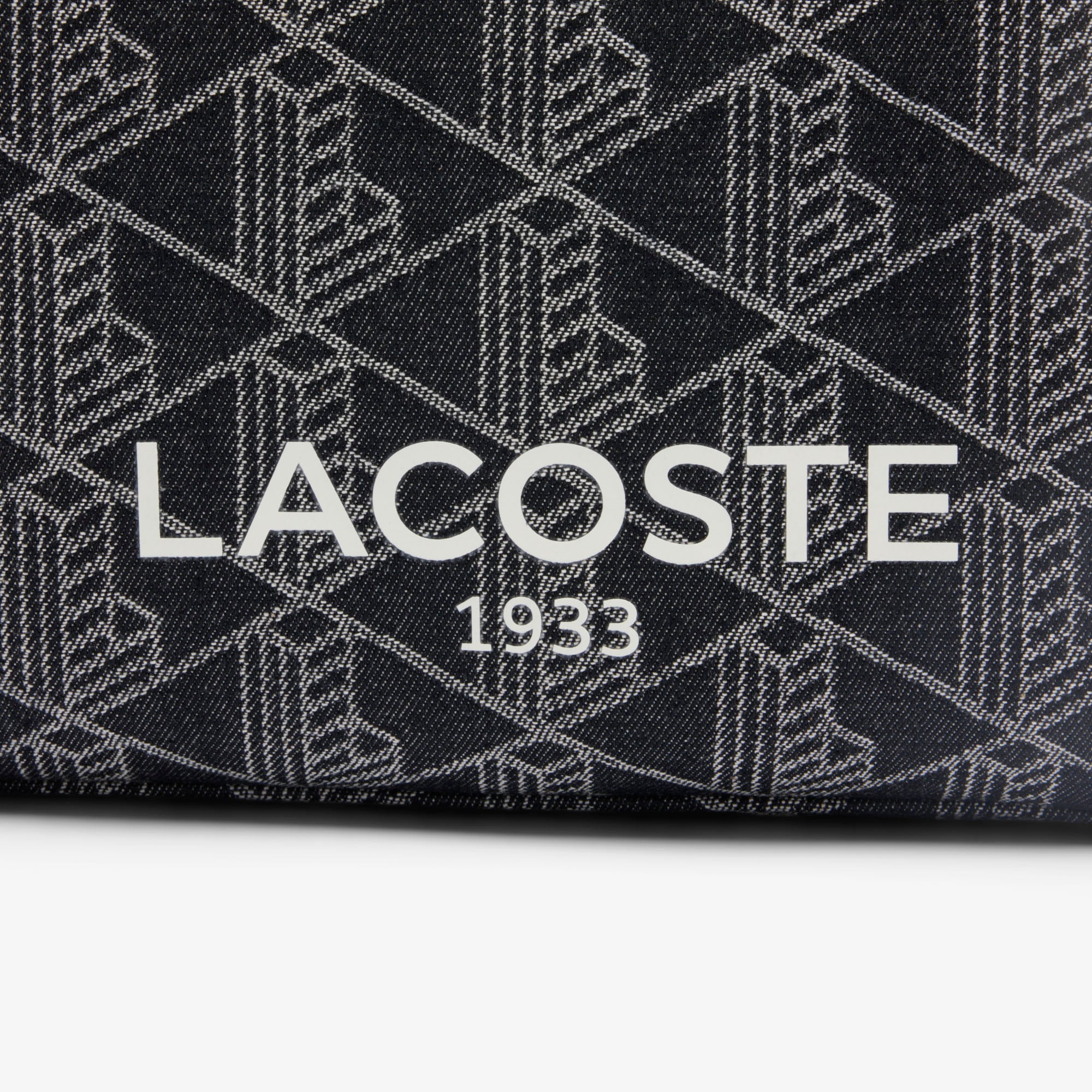 Túi Tote Lacoste Nữ Jacquard Heritage Size Nhỏ