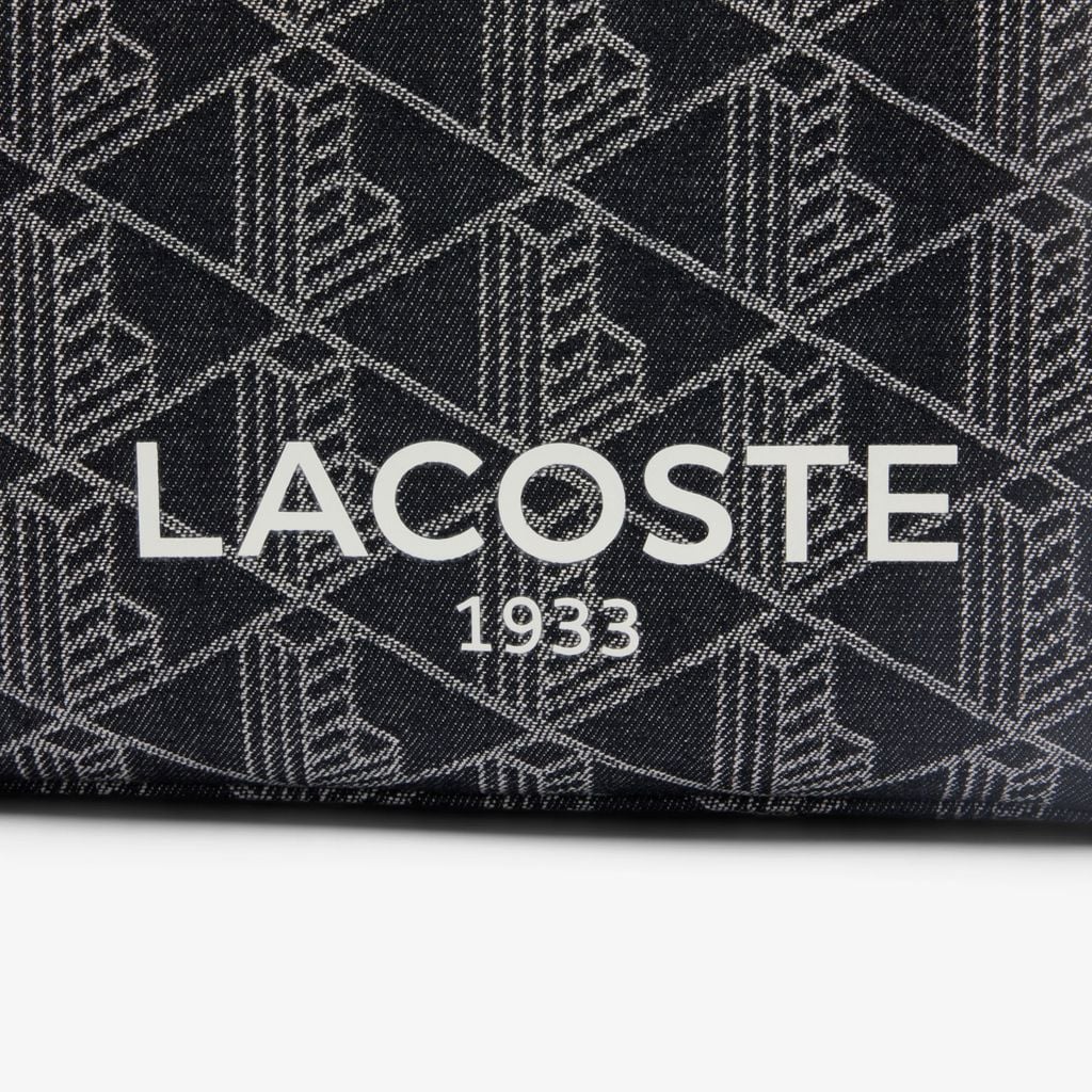 Túi Tote Lacoste Nữ Jacquard Heritage Size Nhỏ