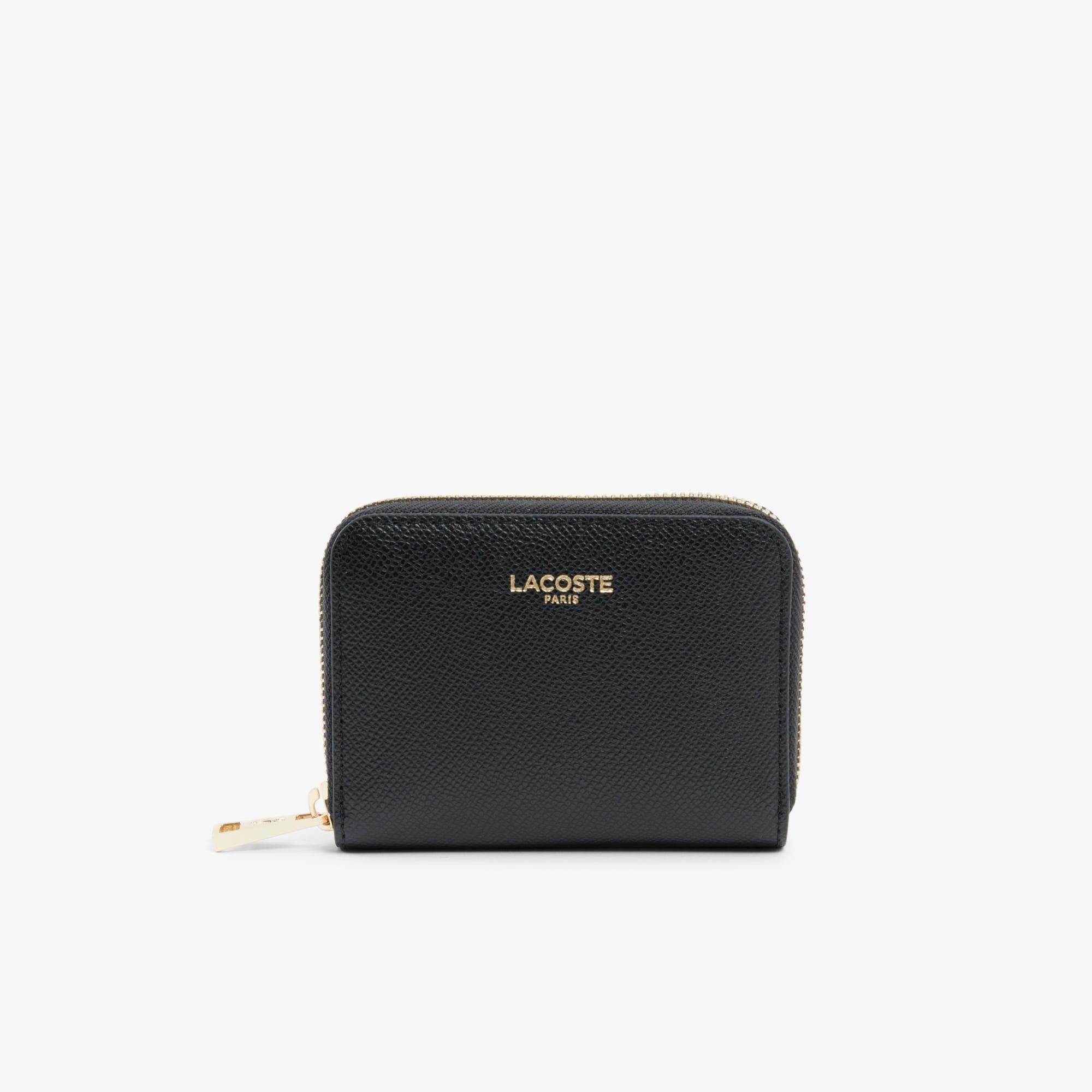 Ví Đựng Xu Lacoste Nữ Champs-Élysées Có Khóa Kéo Size Mini