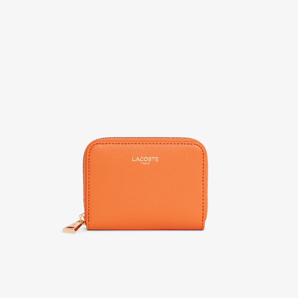 Ví Đựng Xu Lacoste Nữ Champs-Élysées Có Khóa Kéo Size Mini