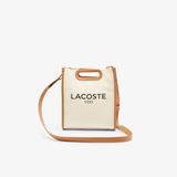 Túi Tote Lacoste Nữ Heritage Chất Liệu Canvas Size Nhỏ