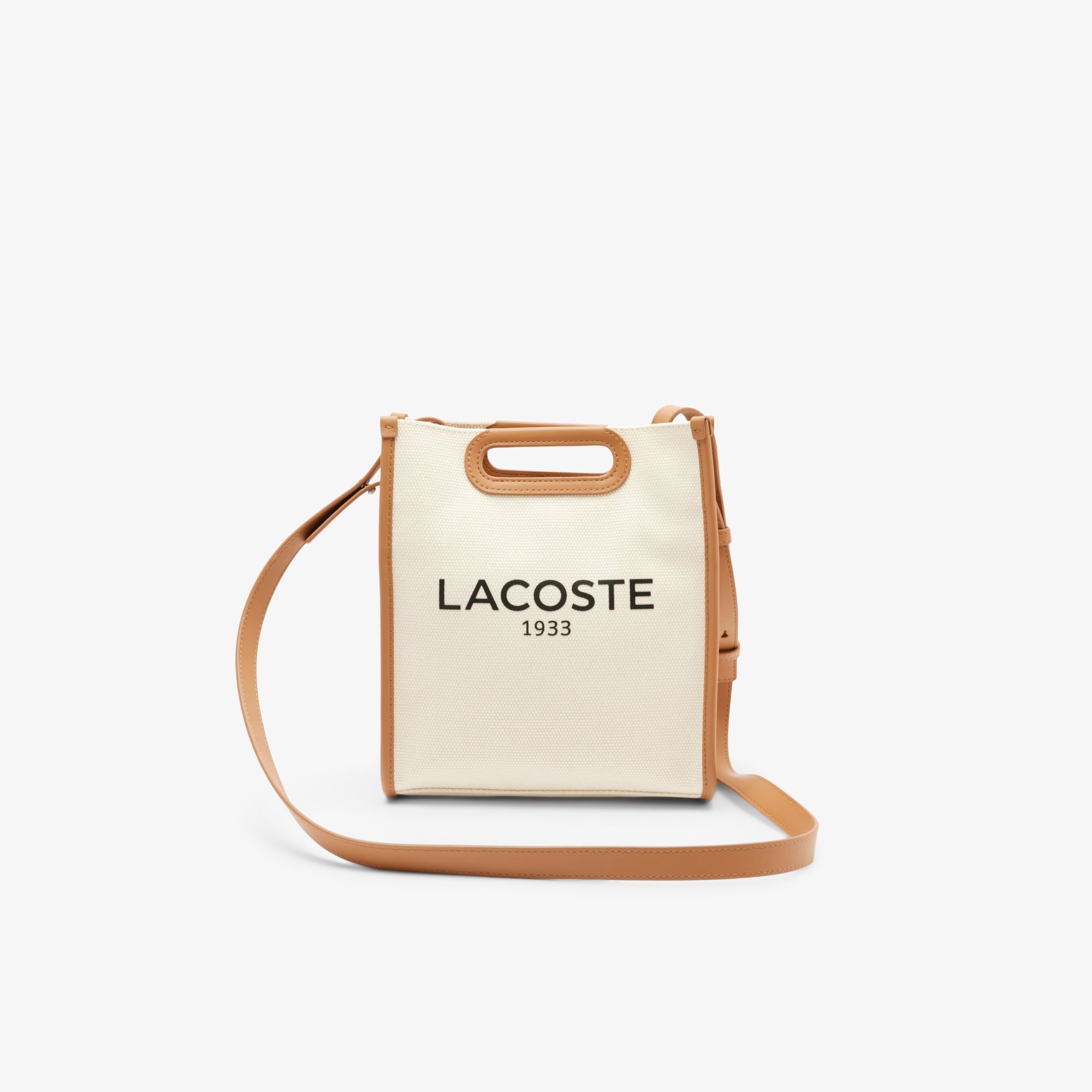Túi Tote Lacoste Nữ Heritage Chất Liệu Canvas Size Nhỏ