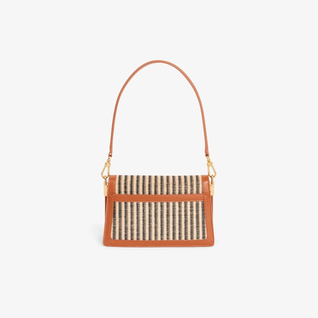 Túi Đeo Vai Lacoste Nữ Summer Pack Chất Liệu Raffia