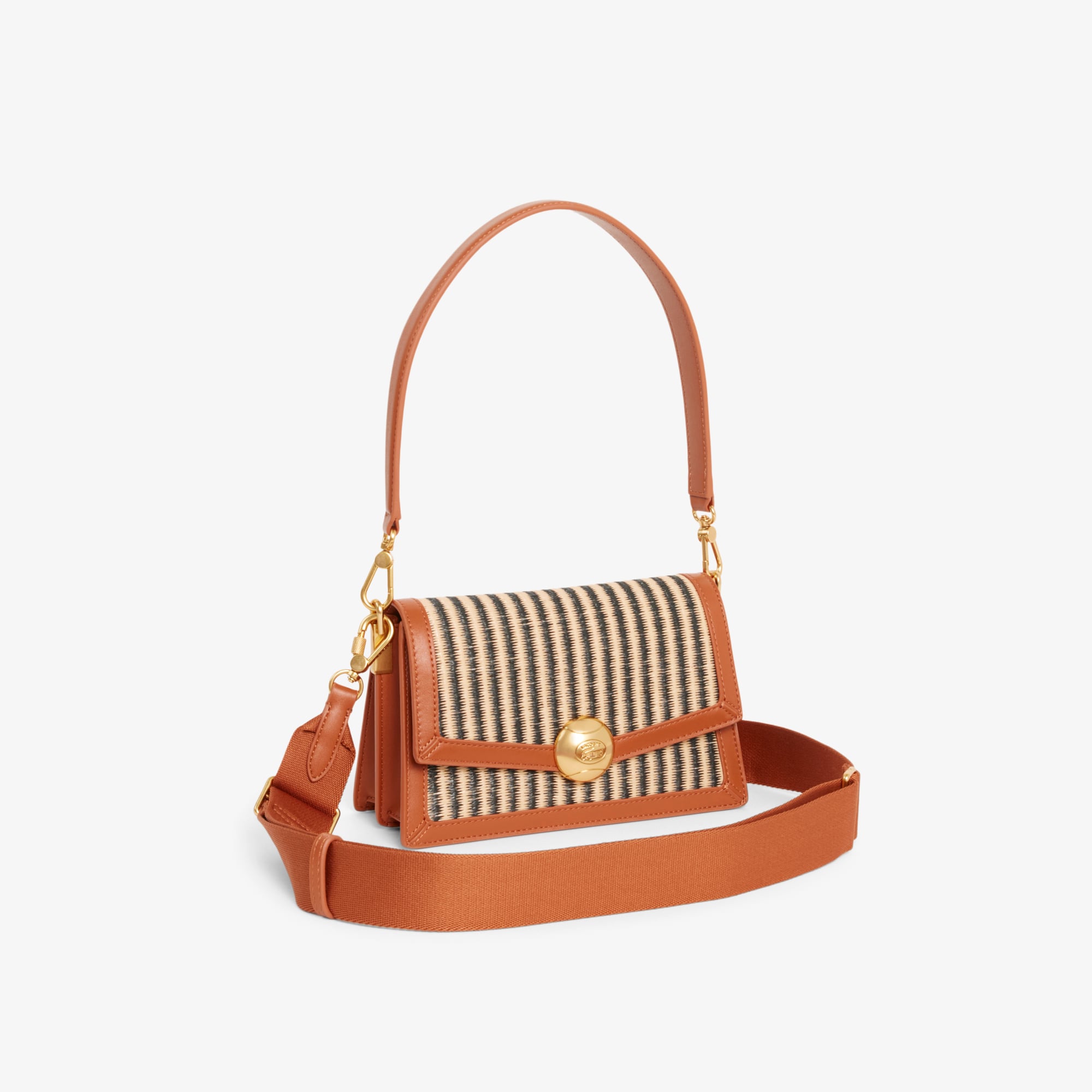 Túi Đeo Vai Lacoste Nữ Summer Pack Chất Liệu Raffia