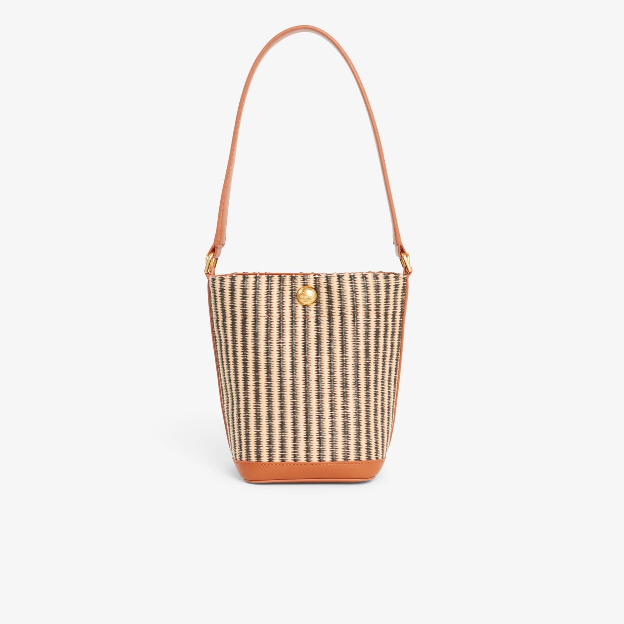Túi Xô Lacoste Nữ Summer Pack Chất Liệu Raffia Size Nhỏ