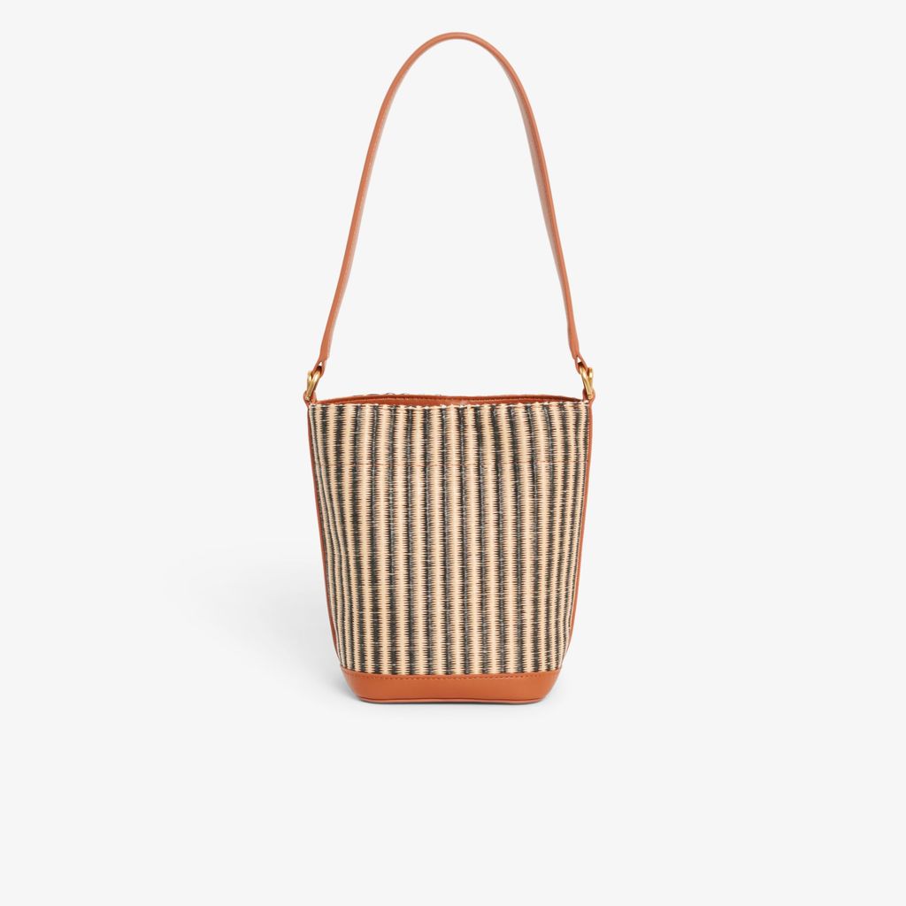 Túi Xô Lacoste Nữ Summer Pack Chất Liệu Raffia Size Nhỏ