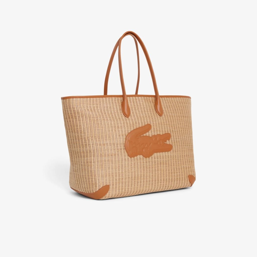 Túi Tote Lacoste Nữ Summer Pack Chất Liệu Raffia