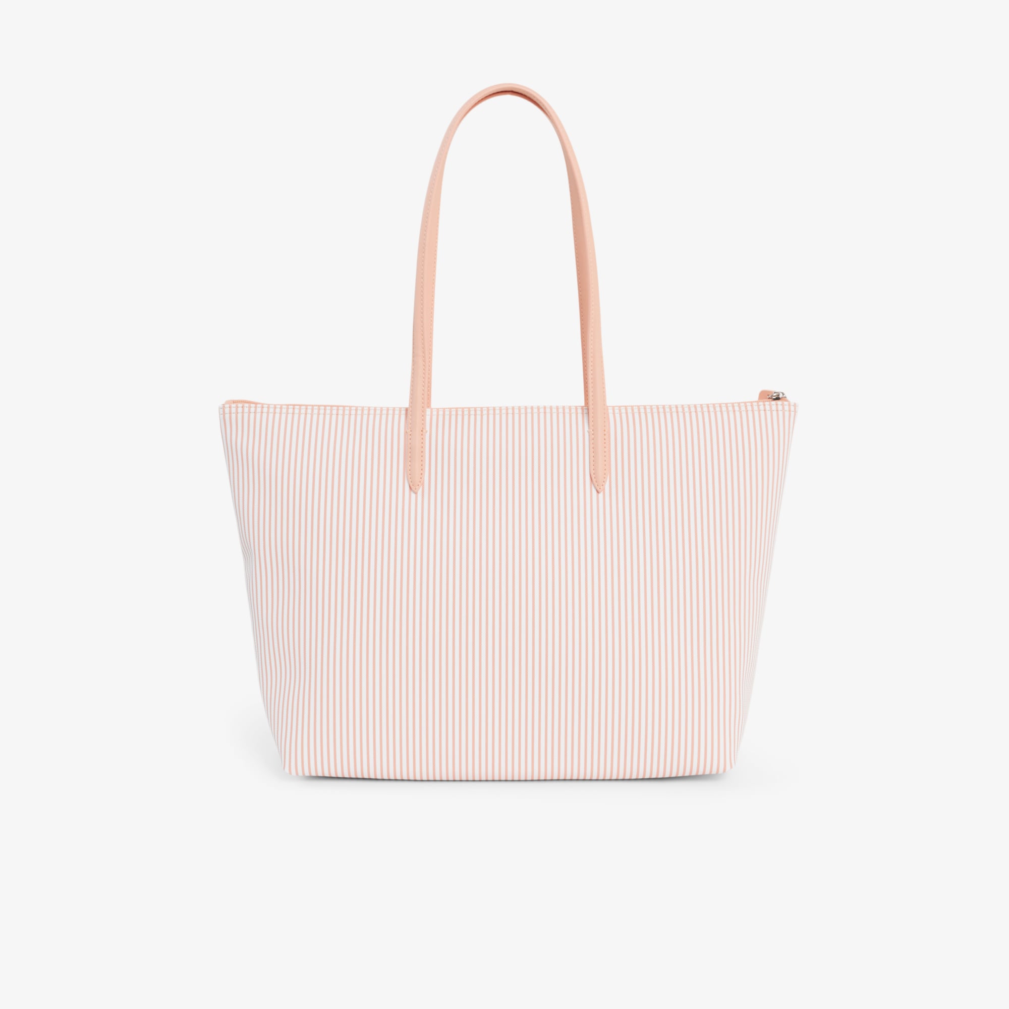 Túi Tote Lacoste Nữ L.12.12 Concept Kẻ Sọc Size Lớn