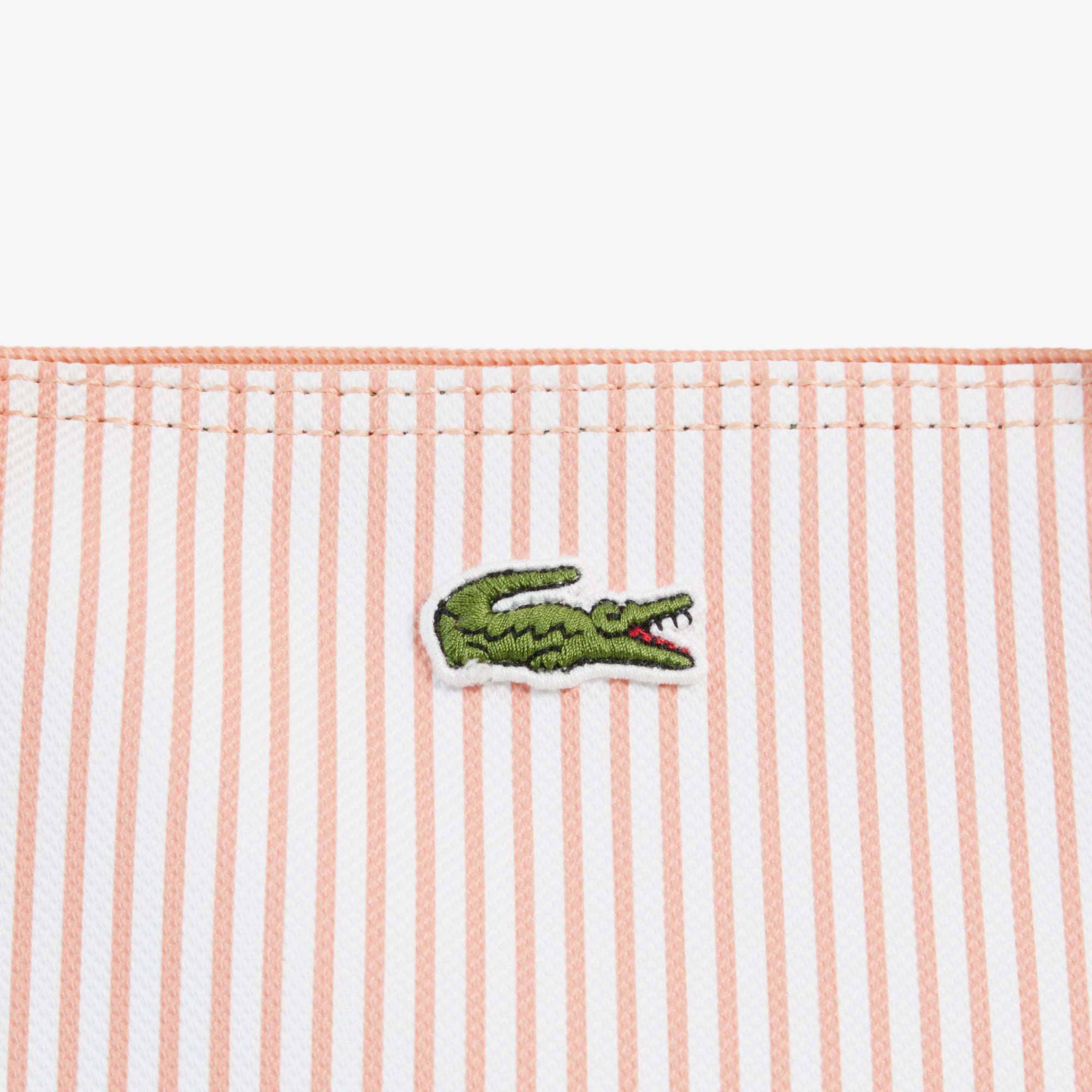 Túi Tote Lacoste Nữ L.12.12 Concept Kẻ Sọc Size Lớn