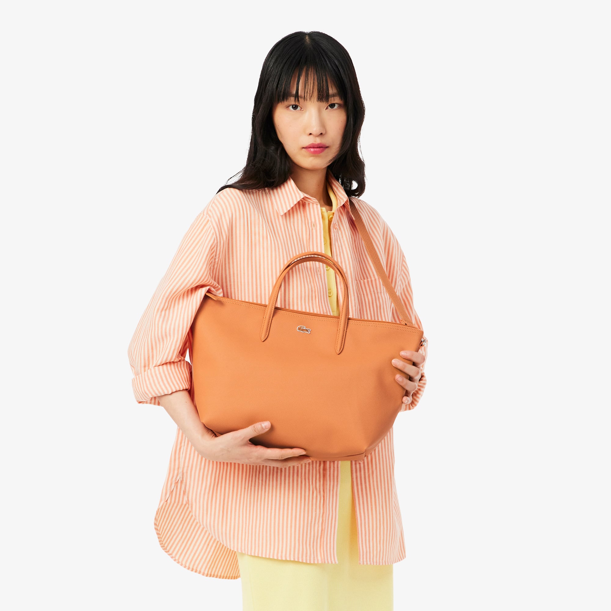 Túi Tote Lacoste Nữ L.12.12 Concept Size Nhỏ