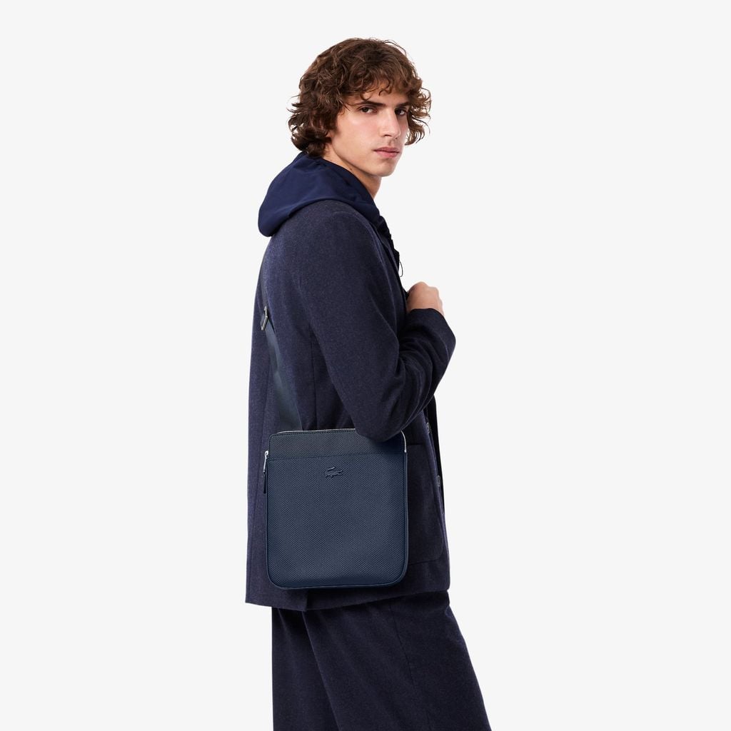 Túi Xách Lacoste Nam Chantaco Chất Liệu Da