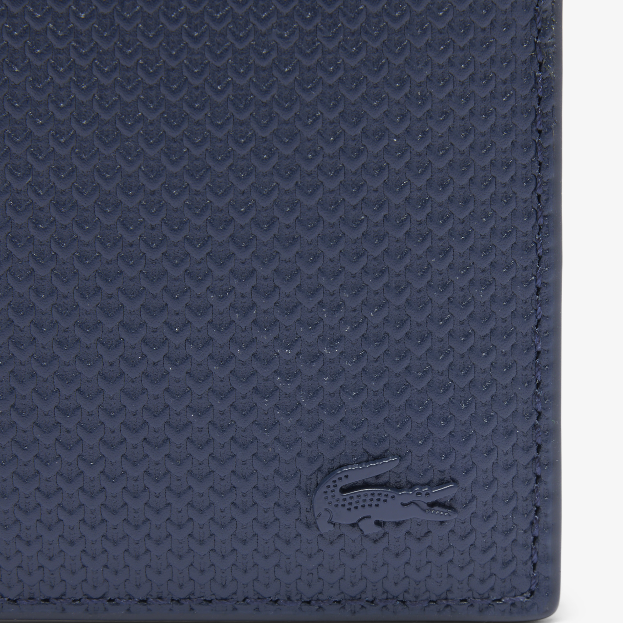 Ví Đựng Thẻ Lacoste Nam Chantaco Piqué Chất Liệu Da