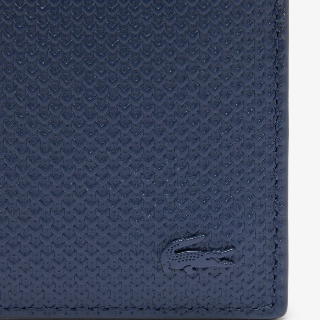 Ví Đựng Thẻ Lacoste Nam Chantaco Piqué Chất Liệu Da