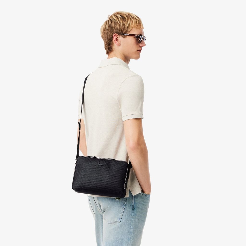 Túi Xách Lacoste Unisex Chantaco Chất Liệu Da